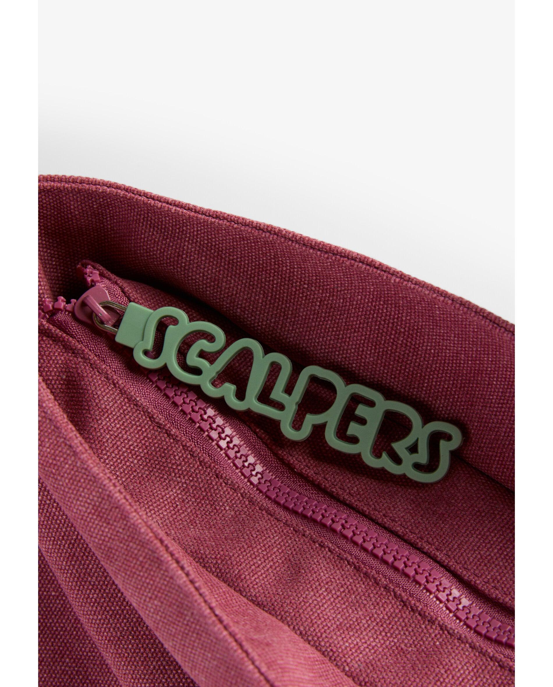 Mala Infantil Tipo Shopper com Alça Dupla Scalpers Malva-5