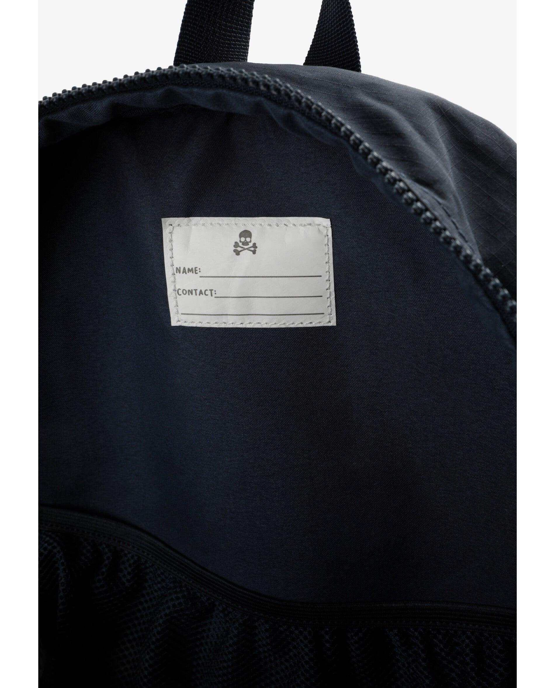 Mochila Infantil em Tecido Resistente com Bolso Frontal Navy-5