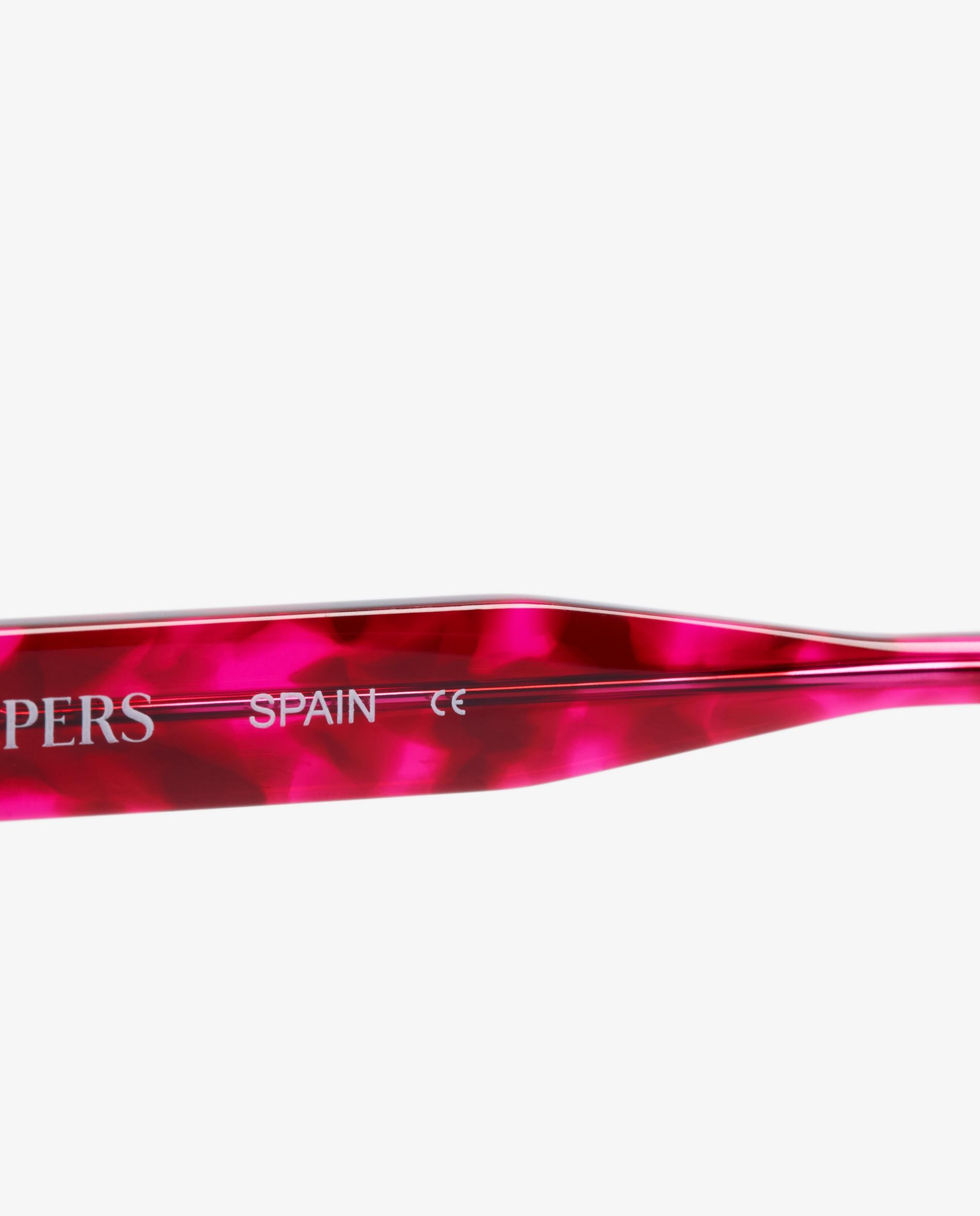 Óculos de Sol de Pasta com Filtro de Proteção Uv Fúcsia-6