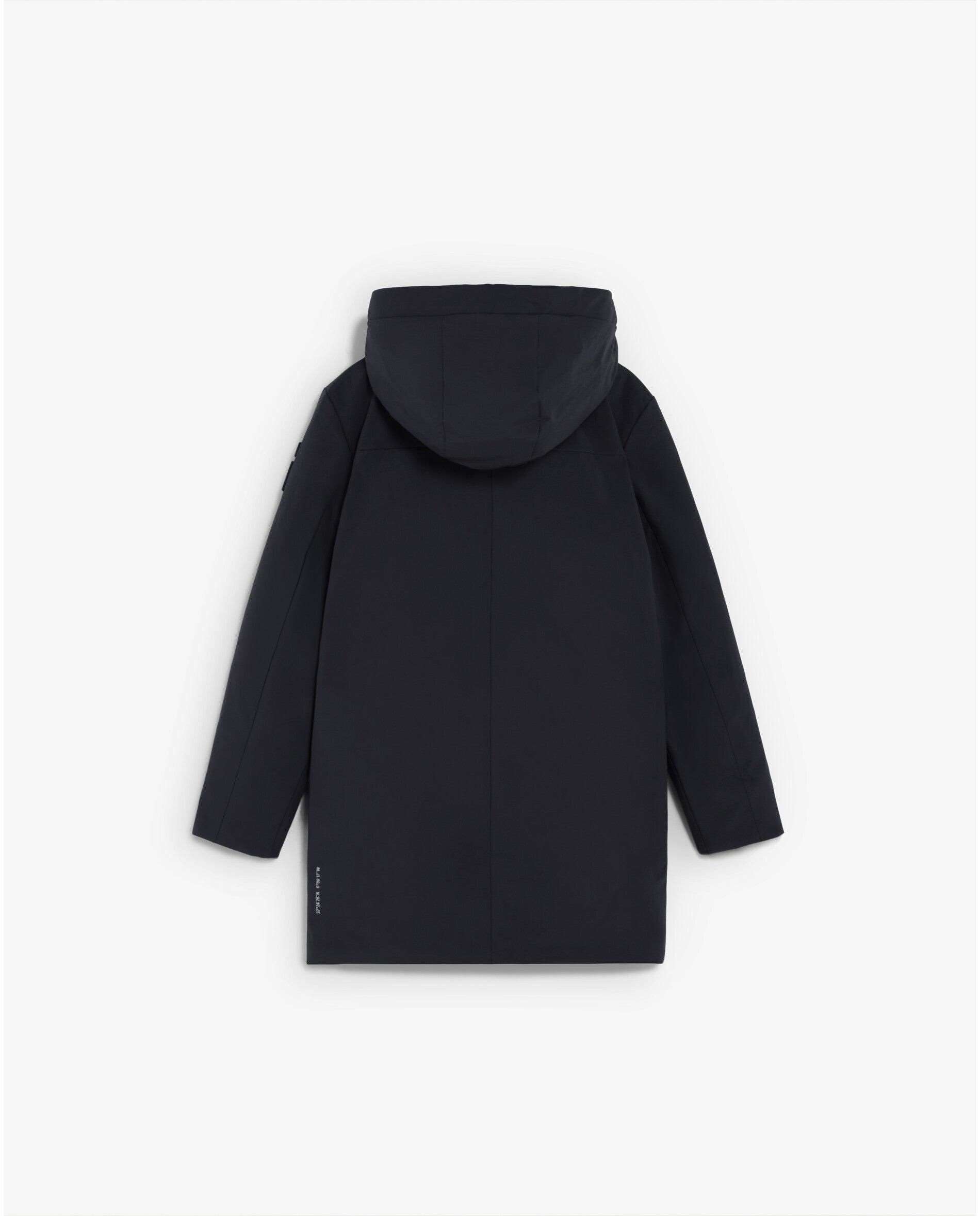 Parka Infantil em Tecido Técnico com Capuz Scalpers Navy-2
