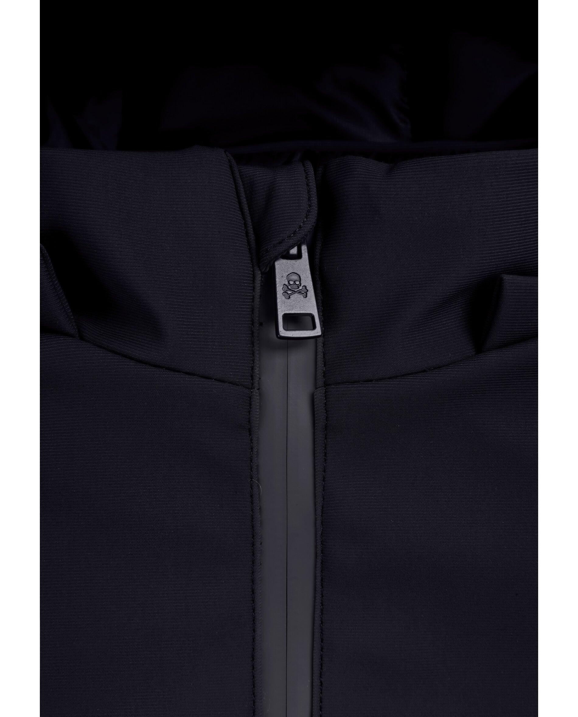 Blusão Acolchoado Reversível com Capuz Amovível Navy-6
