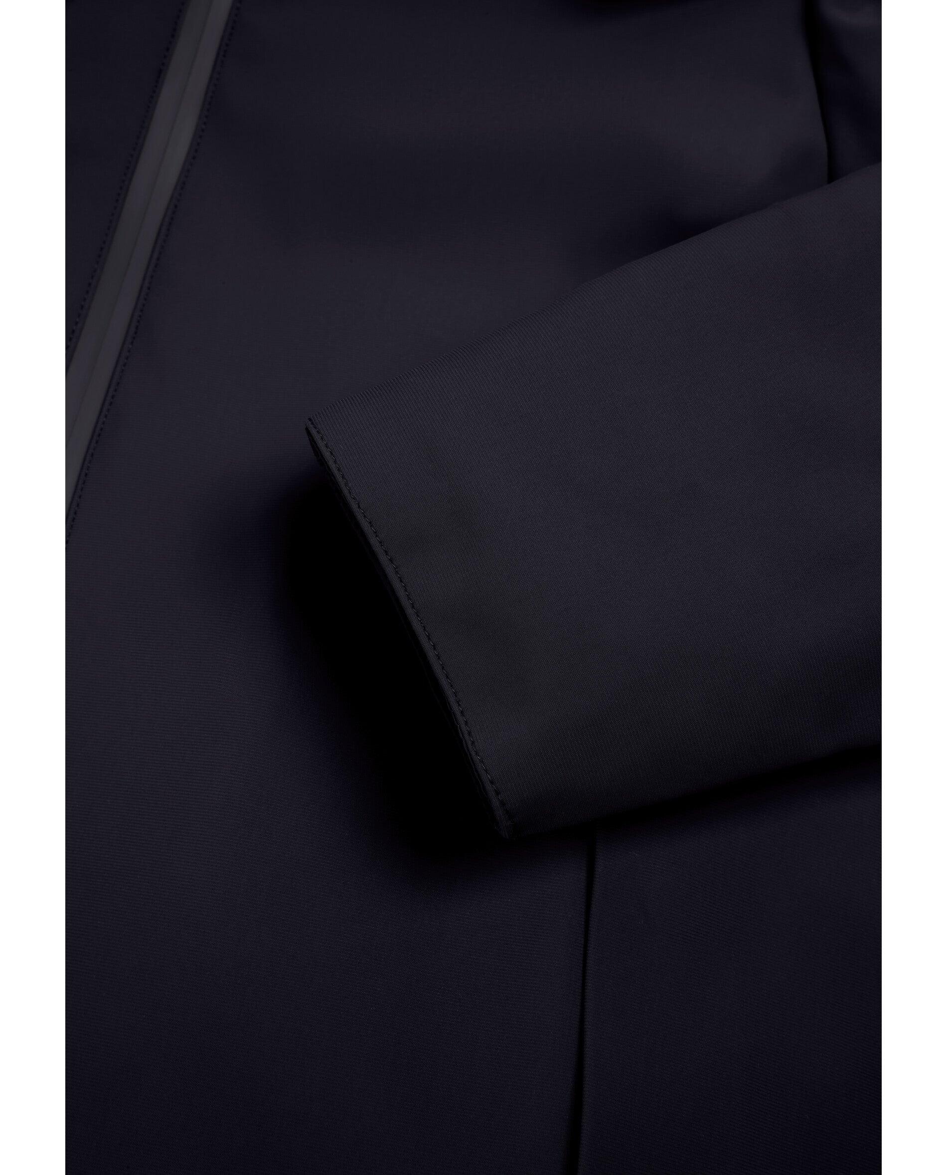 Blusão Acolchoado Reversível com Capuz Amovível Navy-7