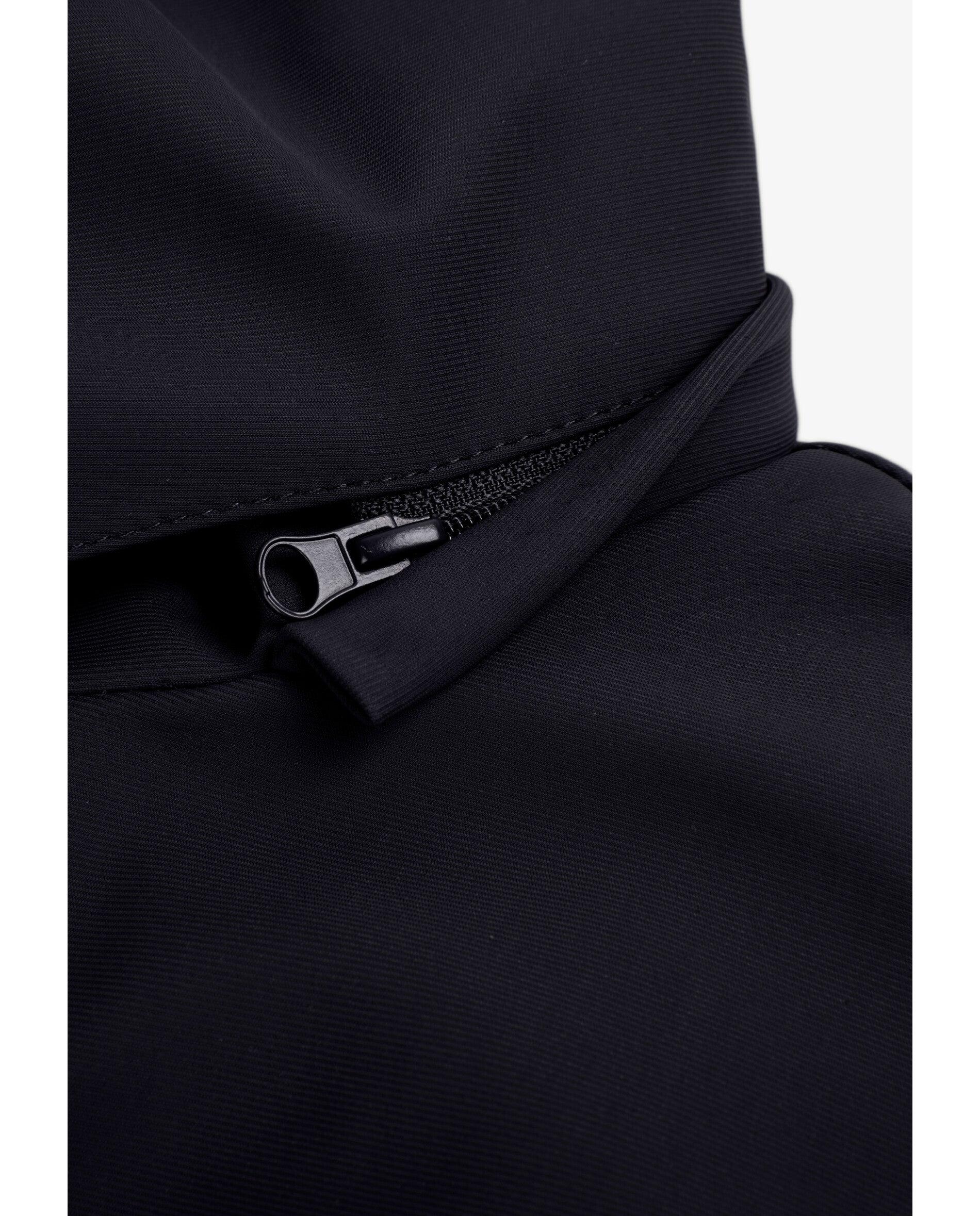 Blusão Acolchoado Reversível com Capuz Amovível Navy-9