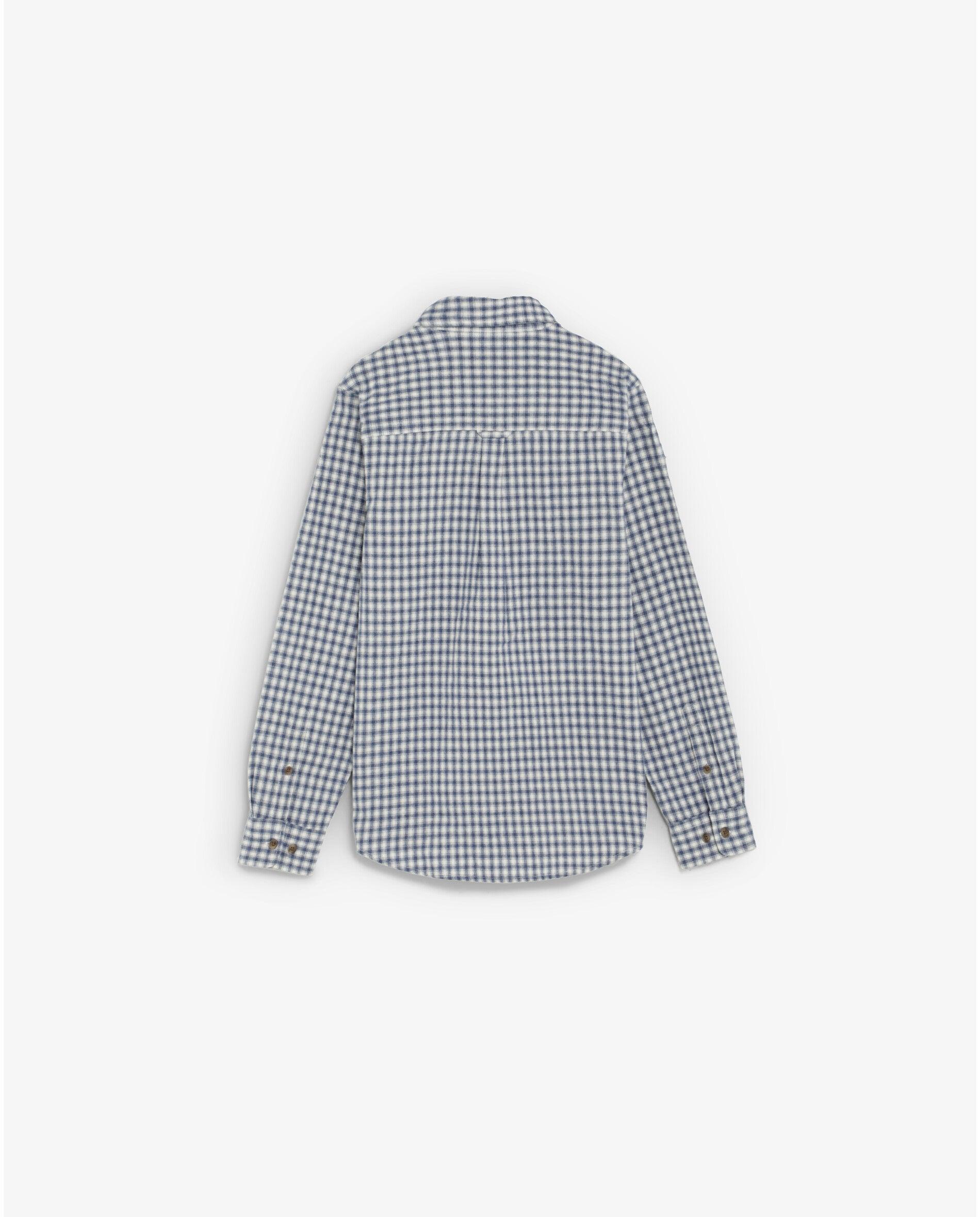 Camisa Regular Fit Aos Quadrados Vichy Navy-2