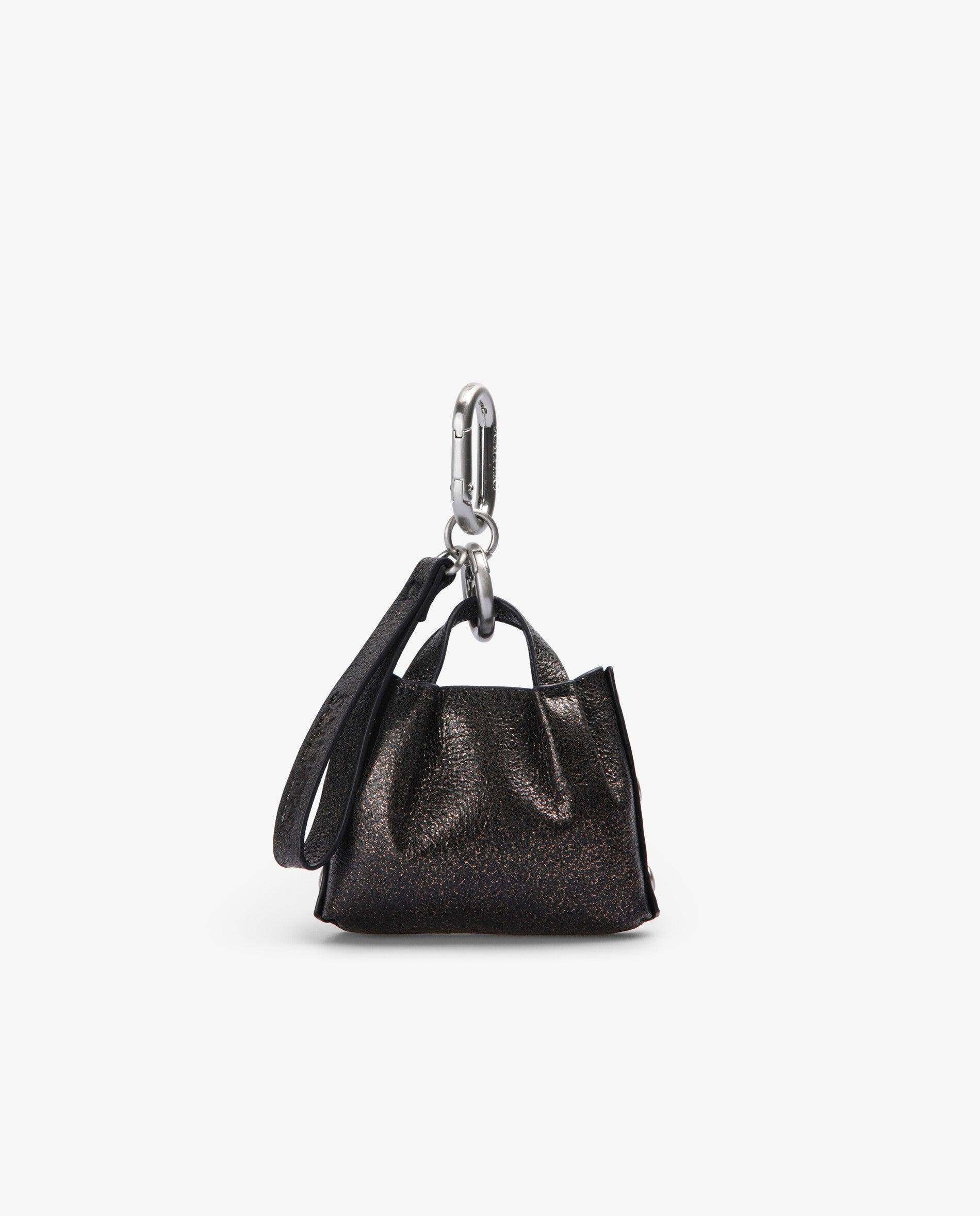 Porta-chaves com Forma de Mala Tipo Shopper Bronze metalizado-2