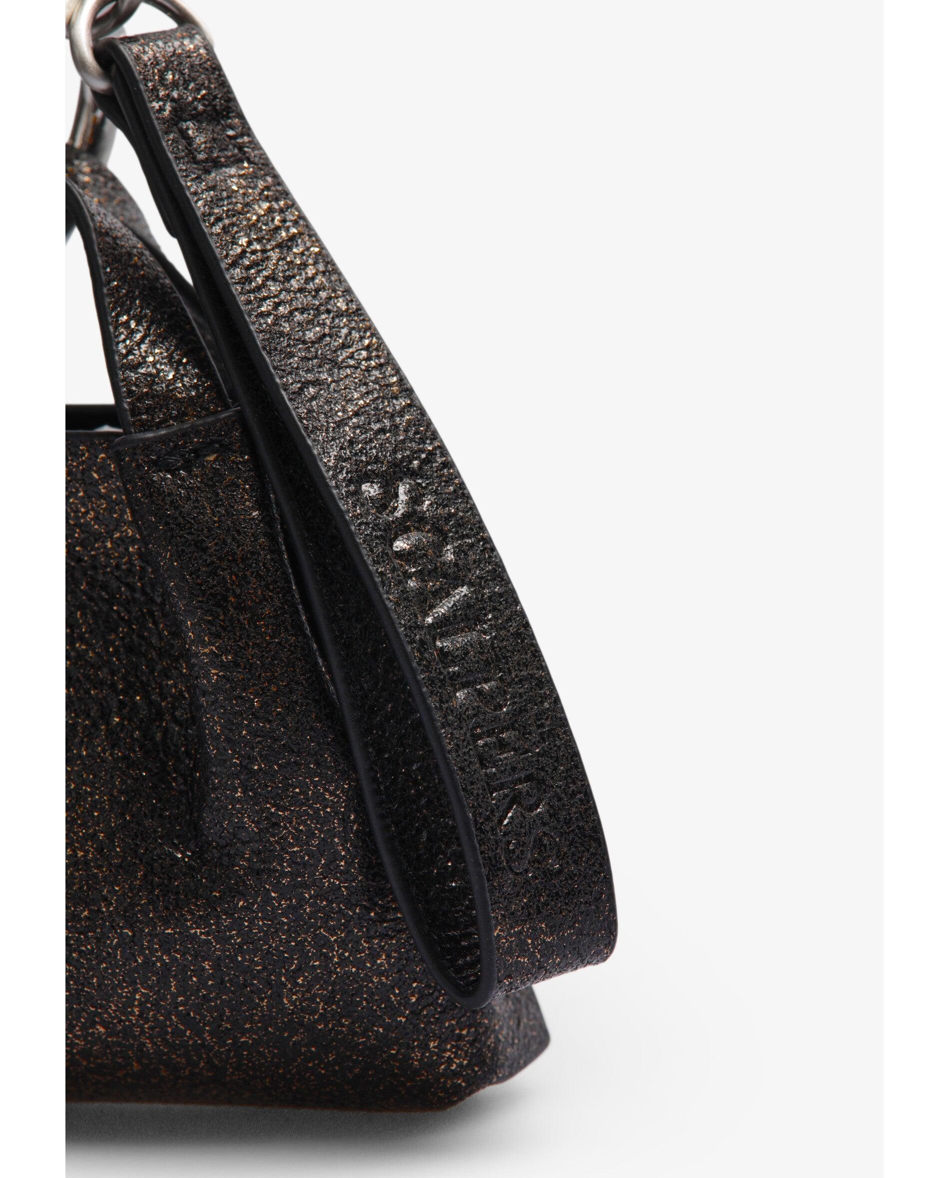 Porta-chaves com Forma de Mala Tipo Shopper Bronze metalizado-4
