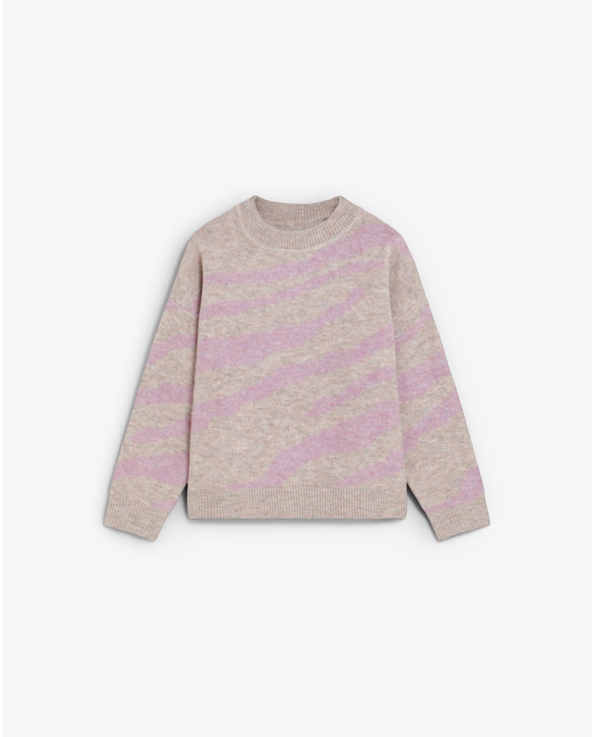 Imagem 0 de Camisola Boxy Fit com Estampado Animal Print