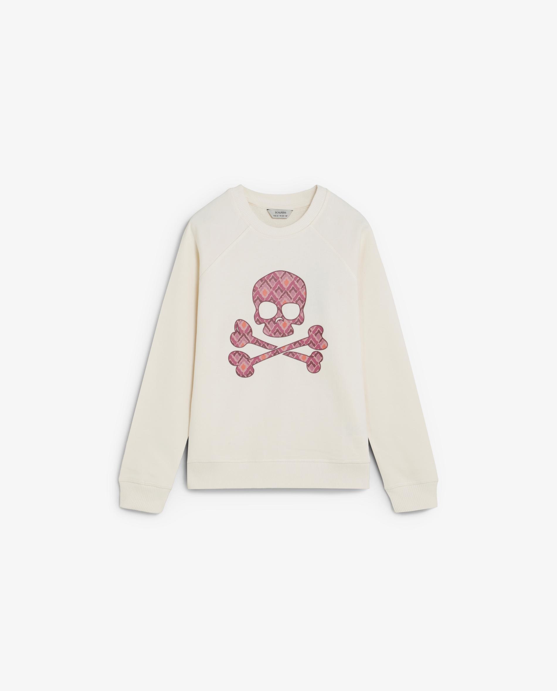 Imagem 0 de Sweatshirt Regular Fit Infantil com Caveira Frontal