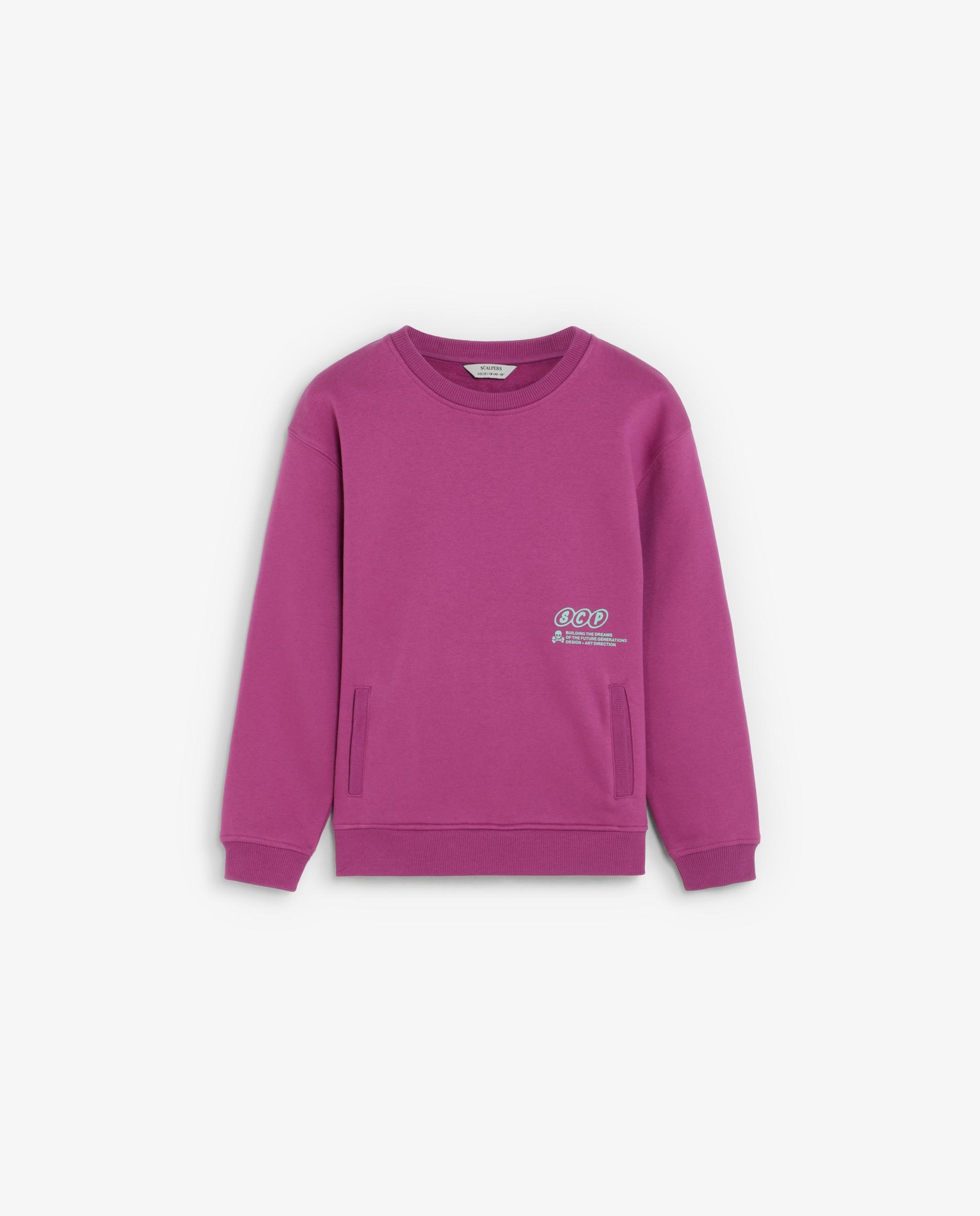 Imagem 0 de Sweatshirt Infantil com Bolsos e Estampados Gráficos