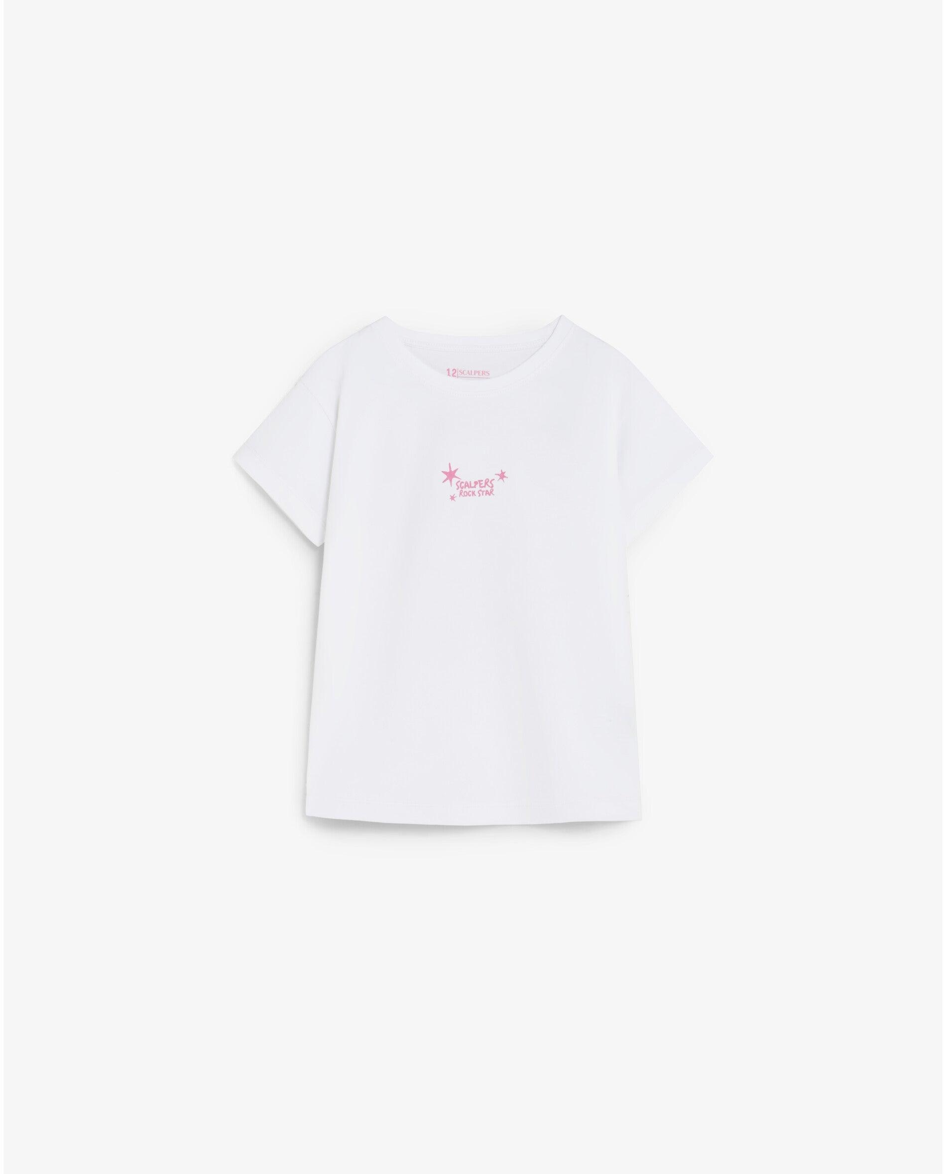 Imagem 0 de T-shirt Infantil de Manga Curta com Estampado Posterior