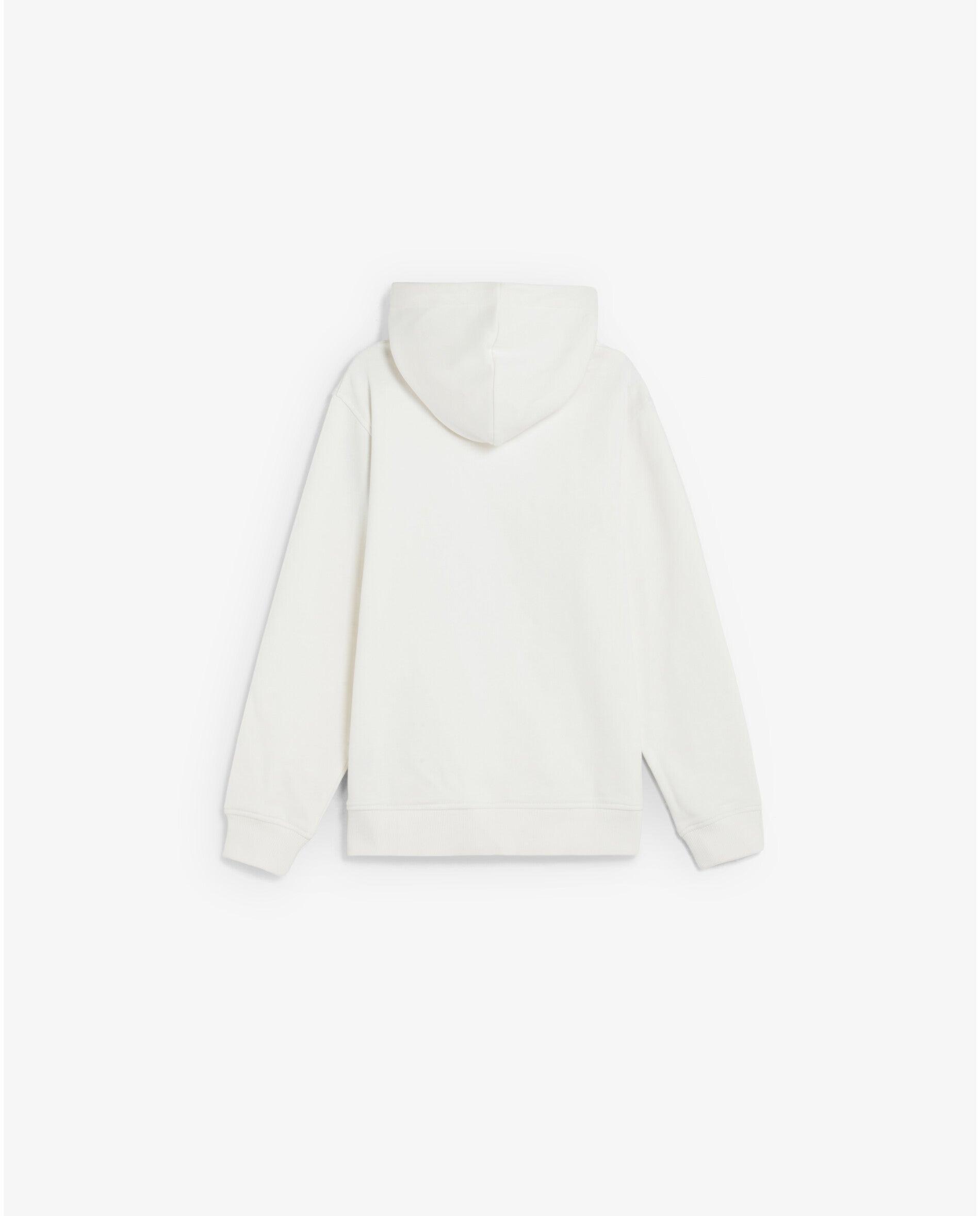 Sweatshirt com Capuz Infantil Efeito Lavado com Gráfico Frontal Scalpers Branco-2