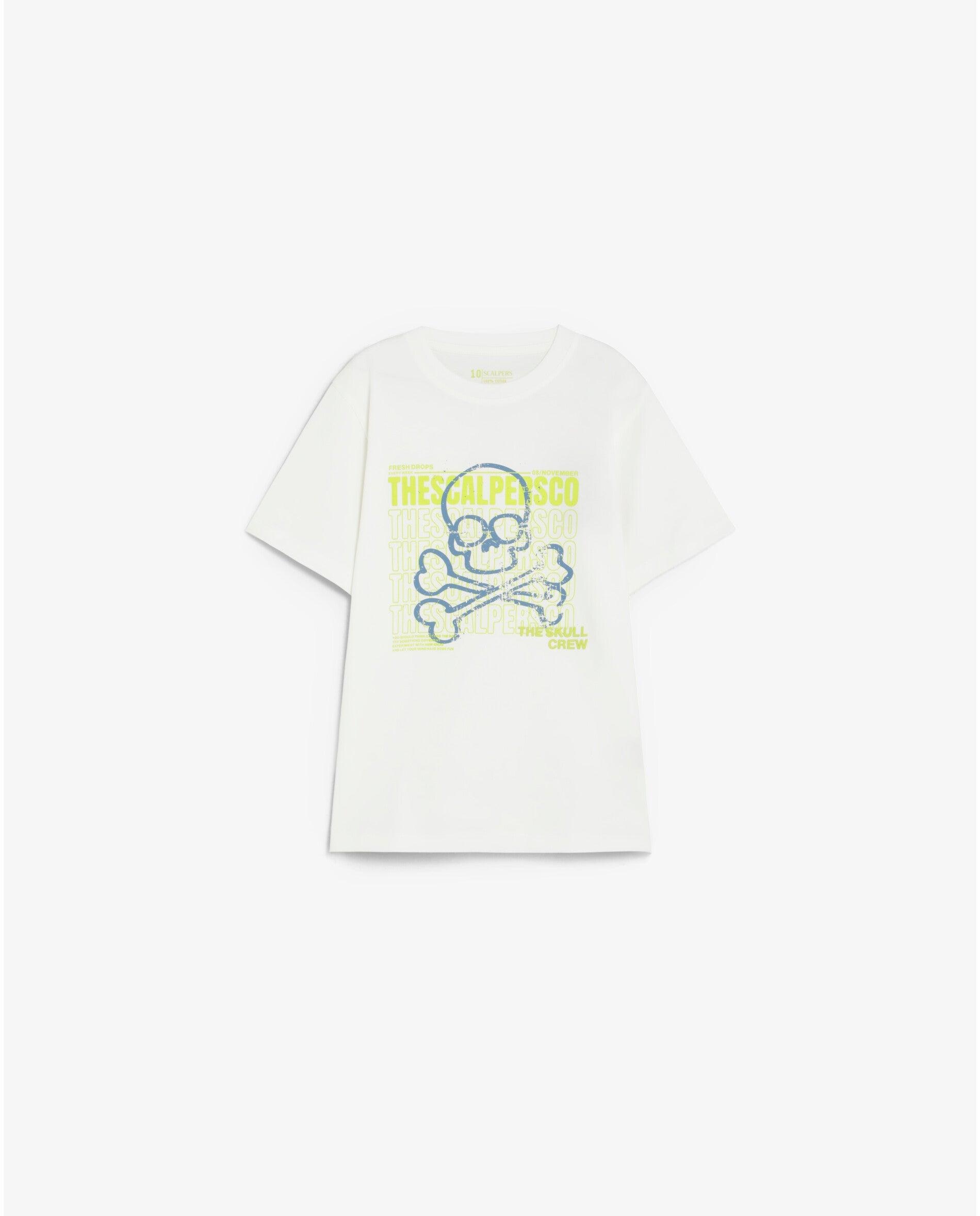 Imagem 0 de T-shirt Regular Fit Infantil com Estampado Frontal
