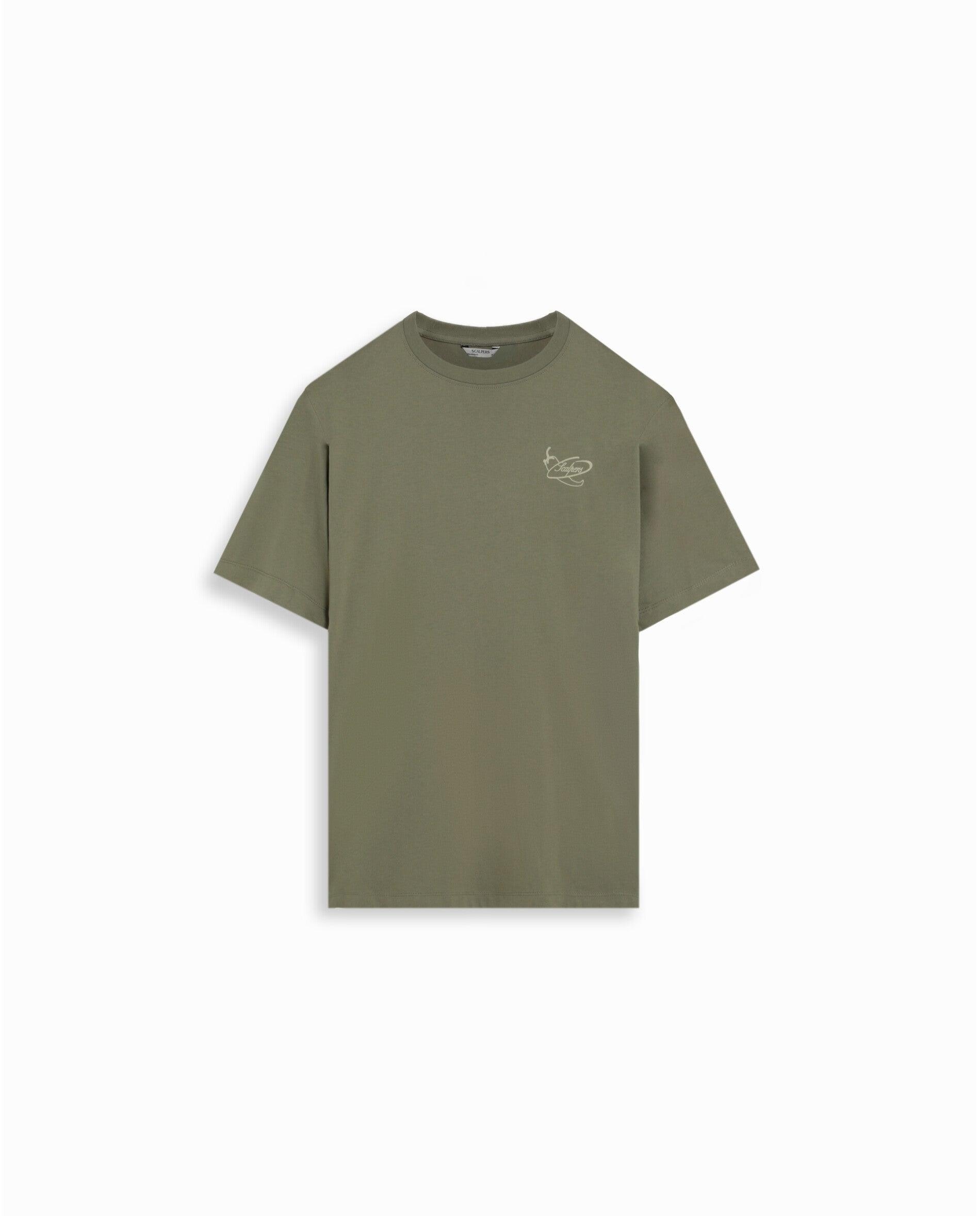 Imagem 0 de T-shirt de Manga Curta Relaxed Fit com Print Posterior