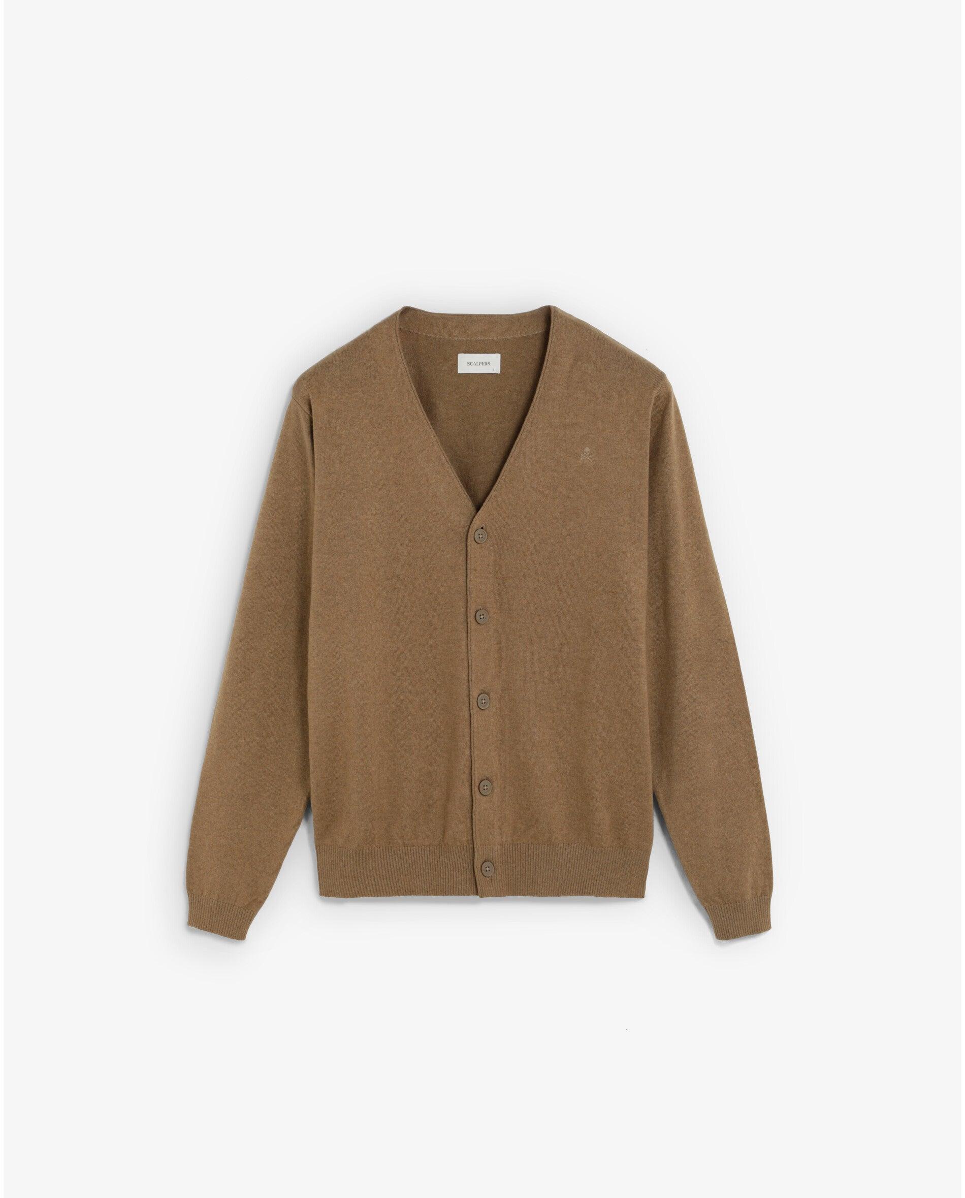 Imagem 0 de Cardigan com Gola em V e Fecho de Botões