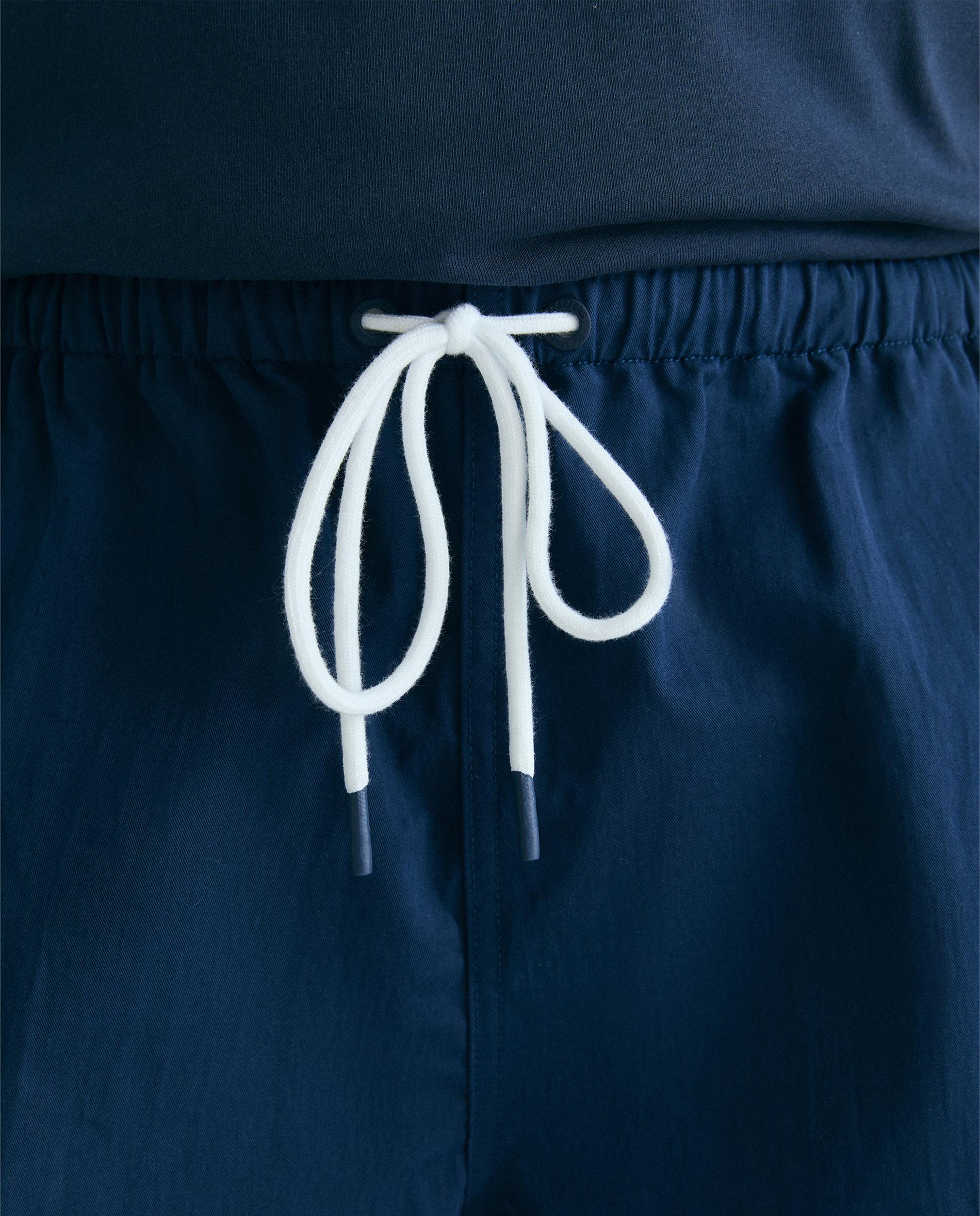 Bermuda Estilo Retro de Secagem Rápida Navy-4