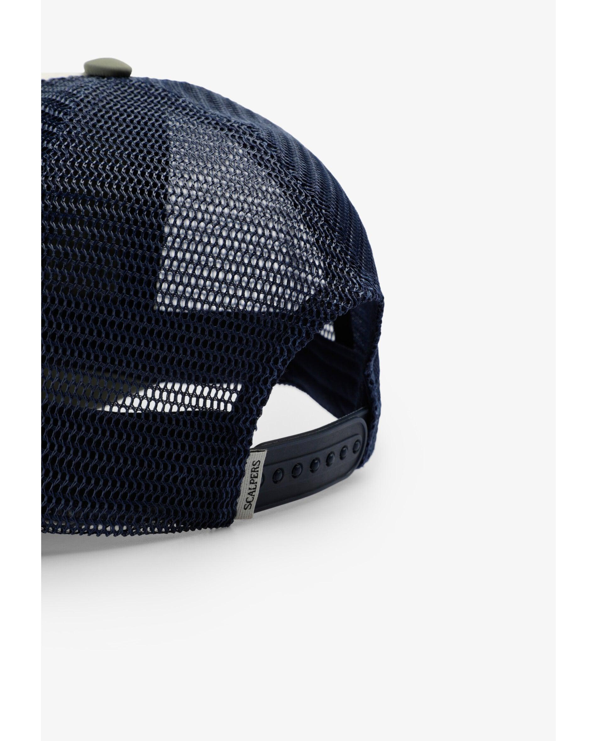 Boné Trucker Ajustável com Aba em Contraste Branco-4