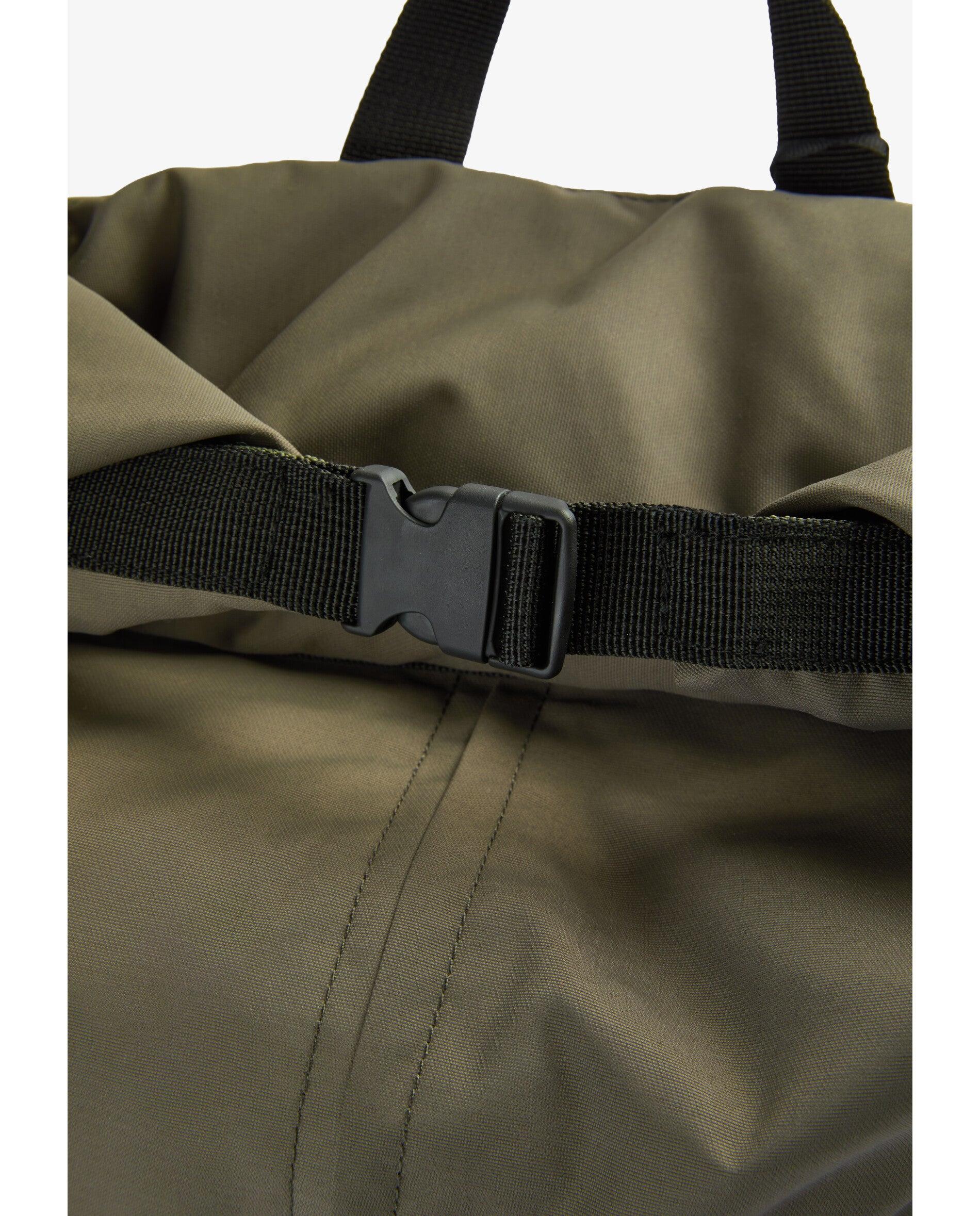 Mochila em Tecido Técnico com Compartimento para Portátil Taupe-6