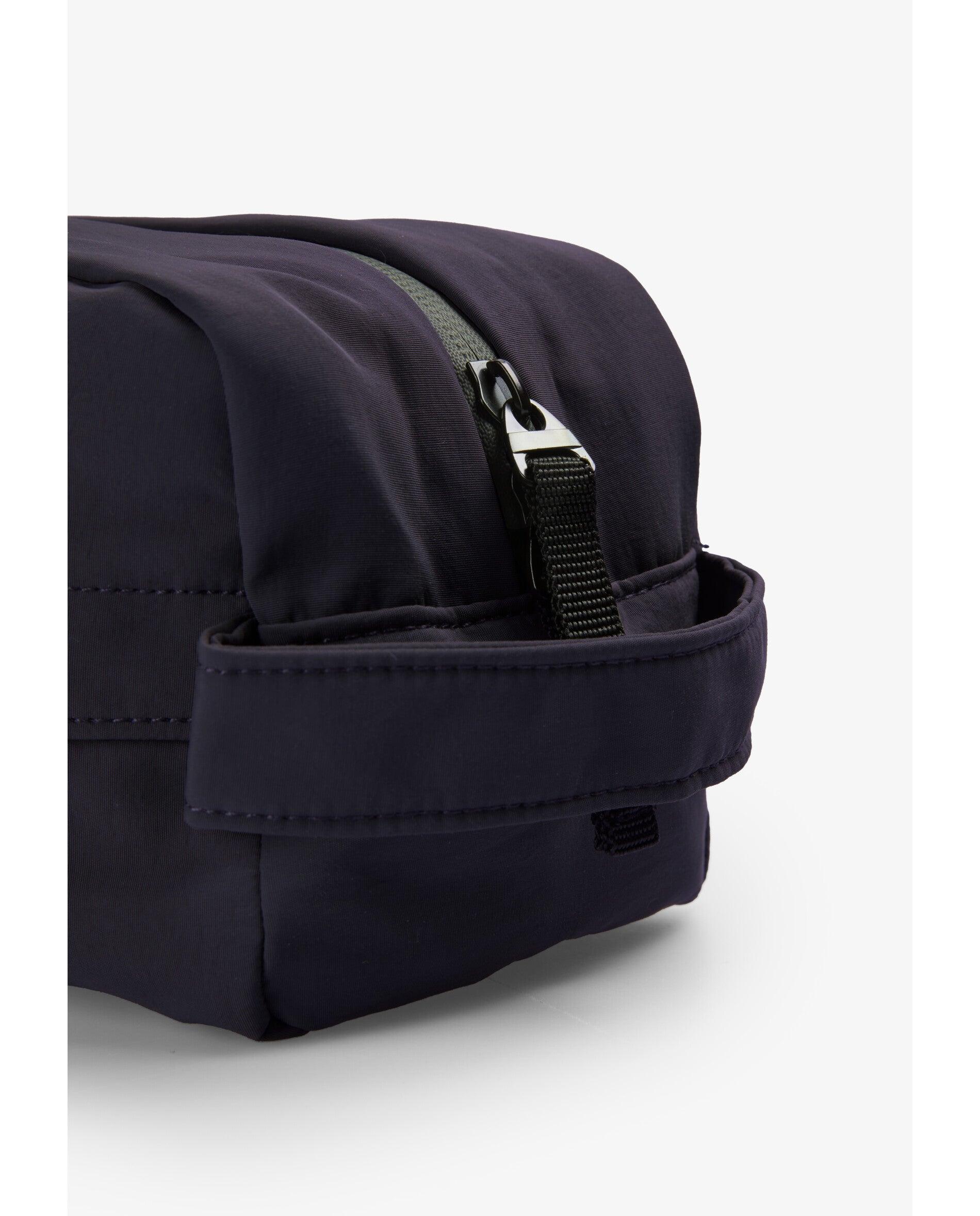 Necessaire em Tecido Técnico com Alça Lateral Navy-5