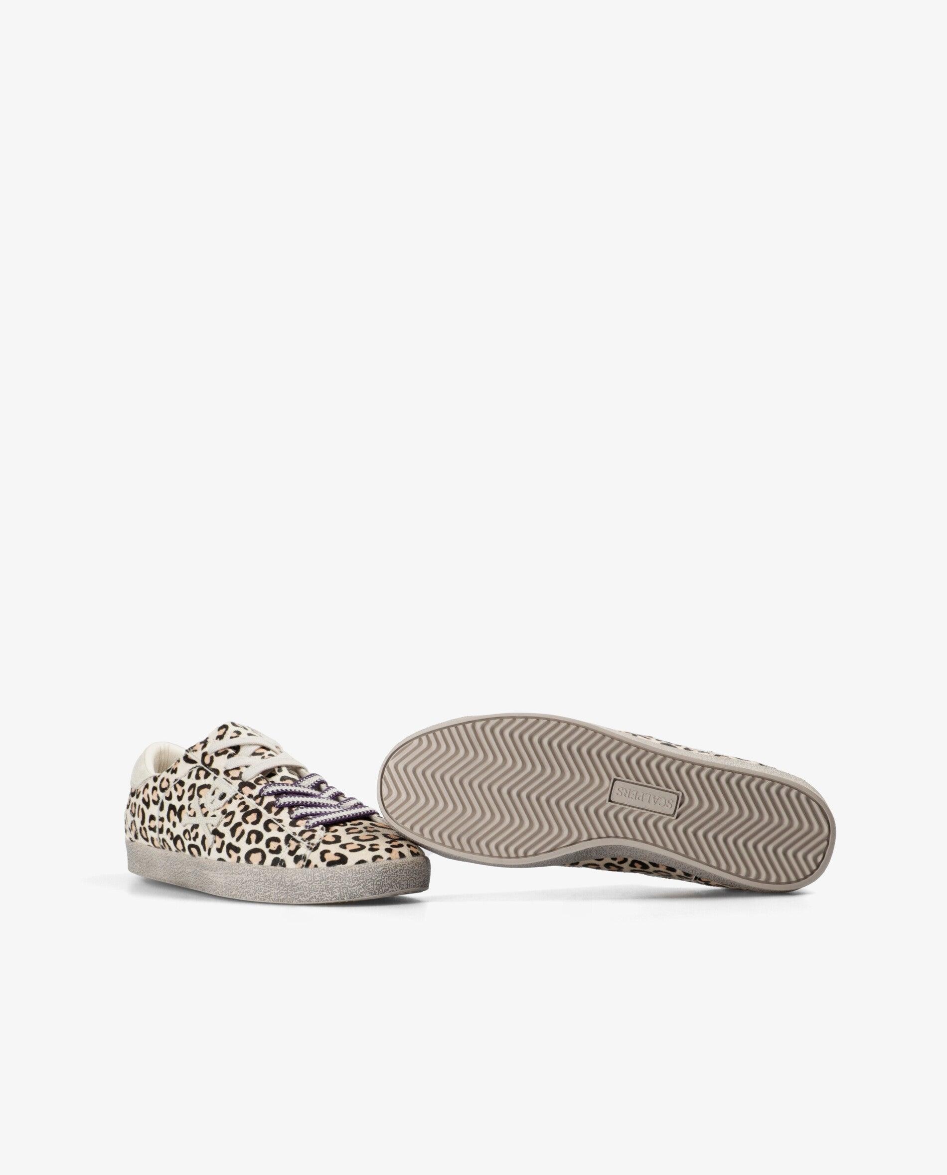 Sapatilhas Retro em Tecido Animal Print de Pelo Multicolor-3