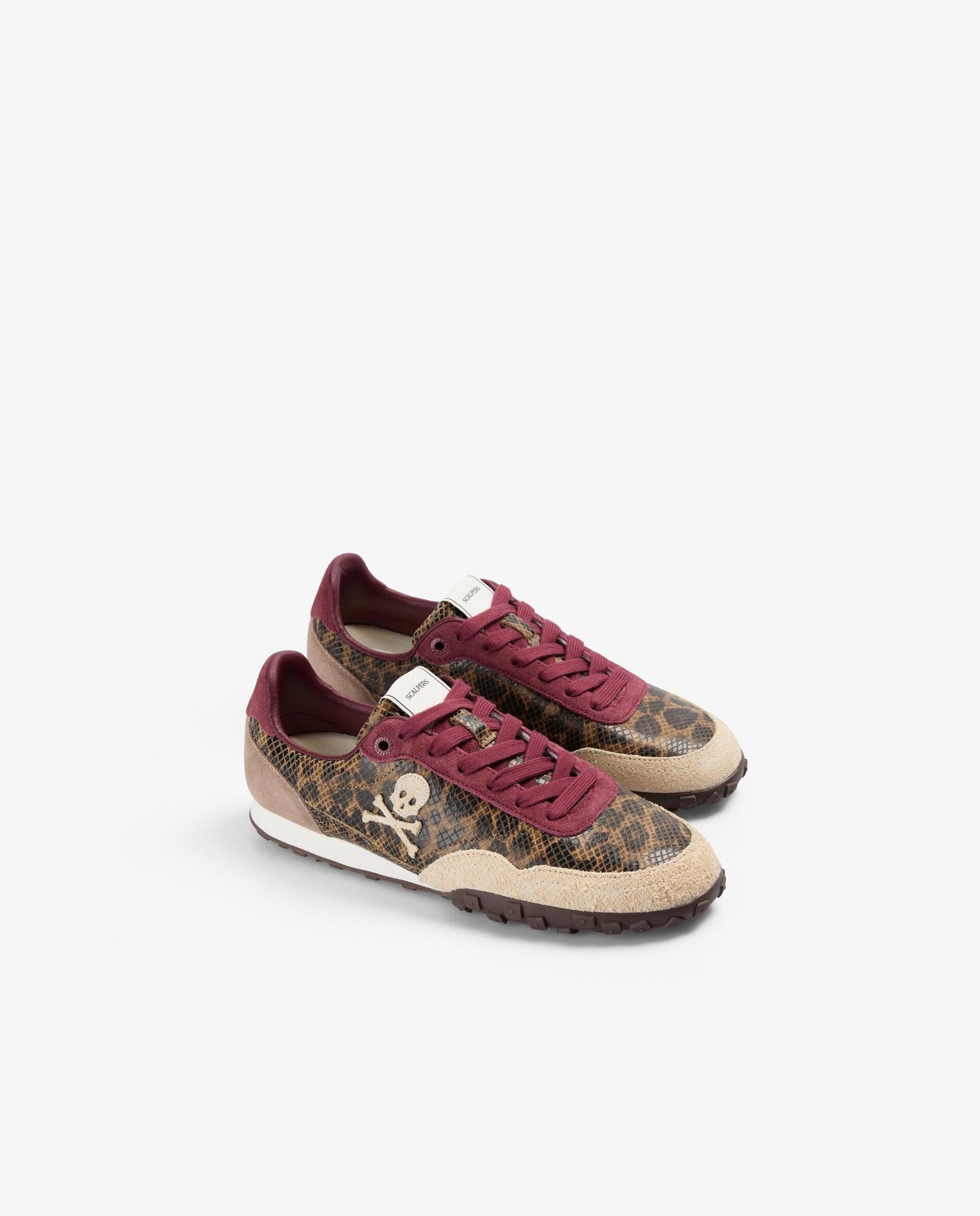 Sapatilhas Retro Combinadas com Sola em Relevo Multicolor-2