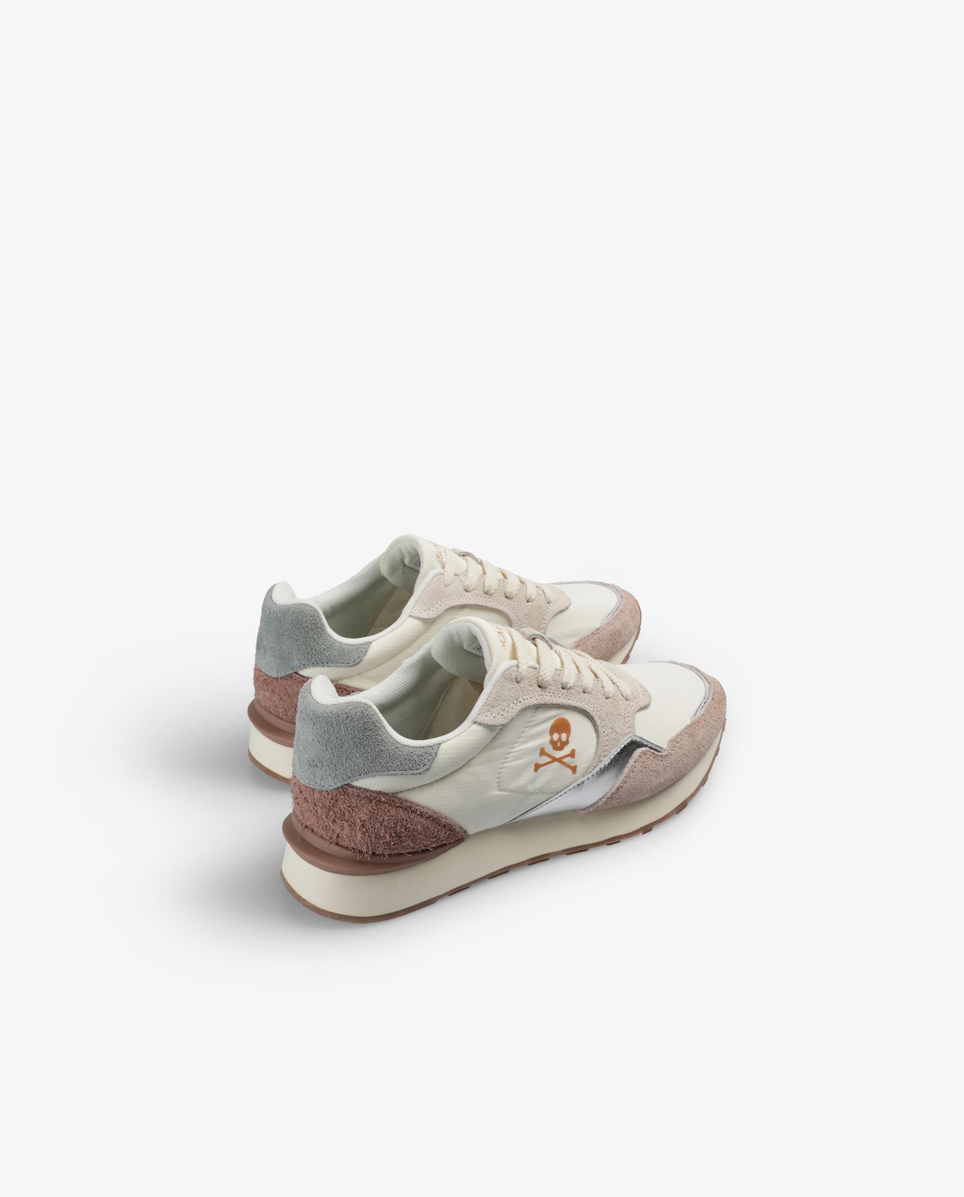 Sapatilhas Desportivas Combinadas com Peças Laterais em Contraste Multicolor-3
