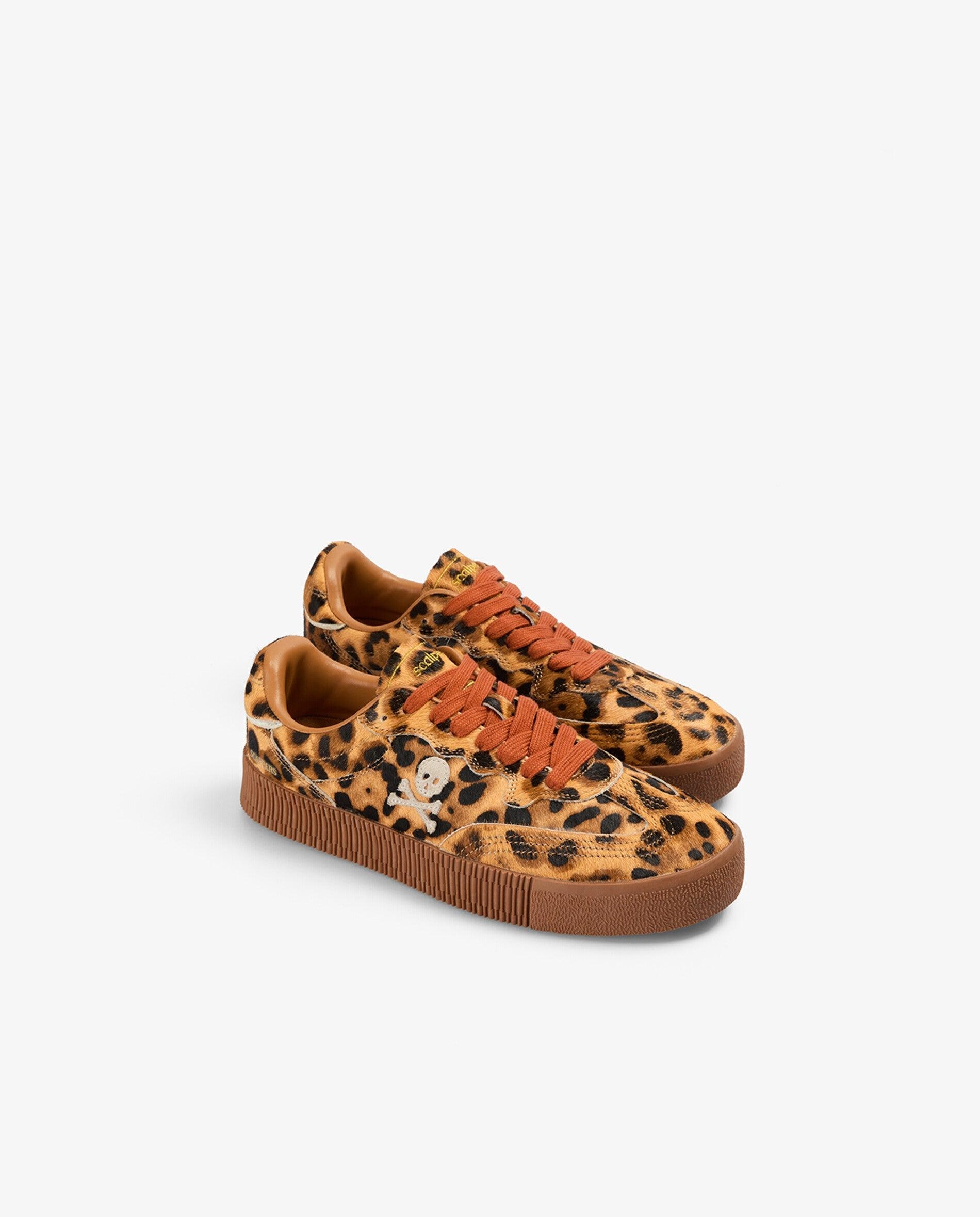 Sapatilhas Retro Tipo Sneakers Estampadas Multicolor-3