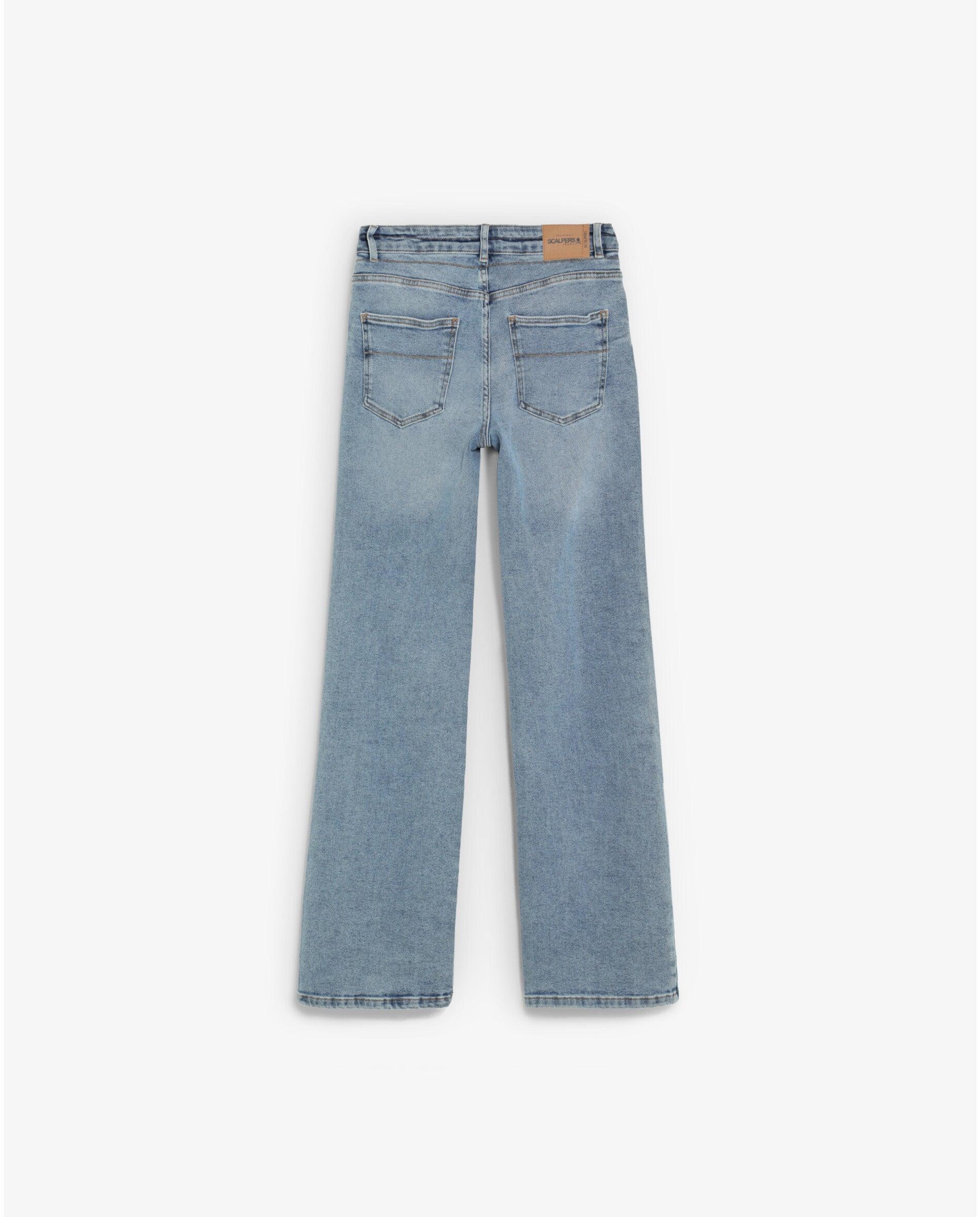 Jeans Bootcut Cinco Bolsos Índigo-2