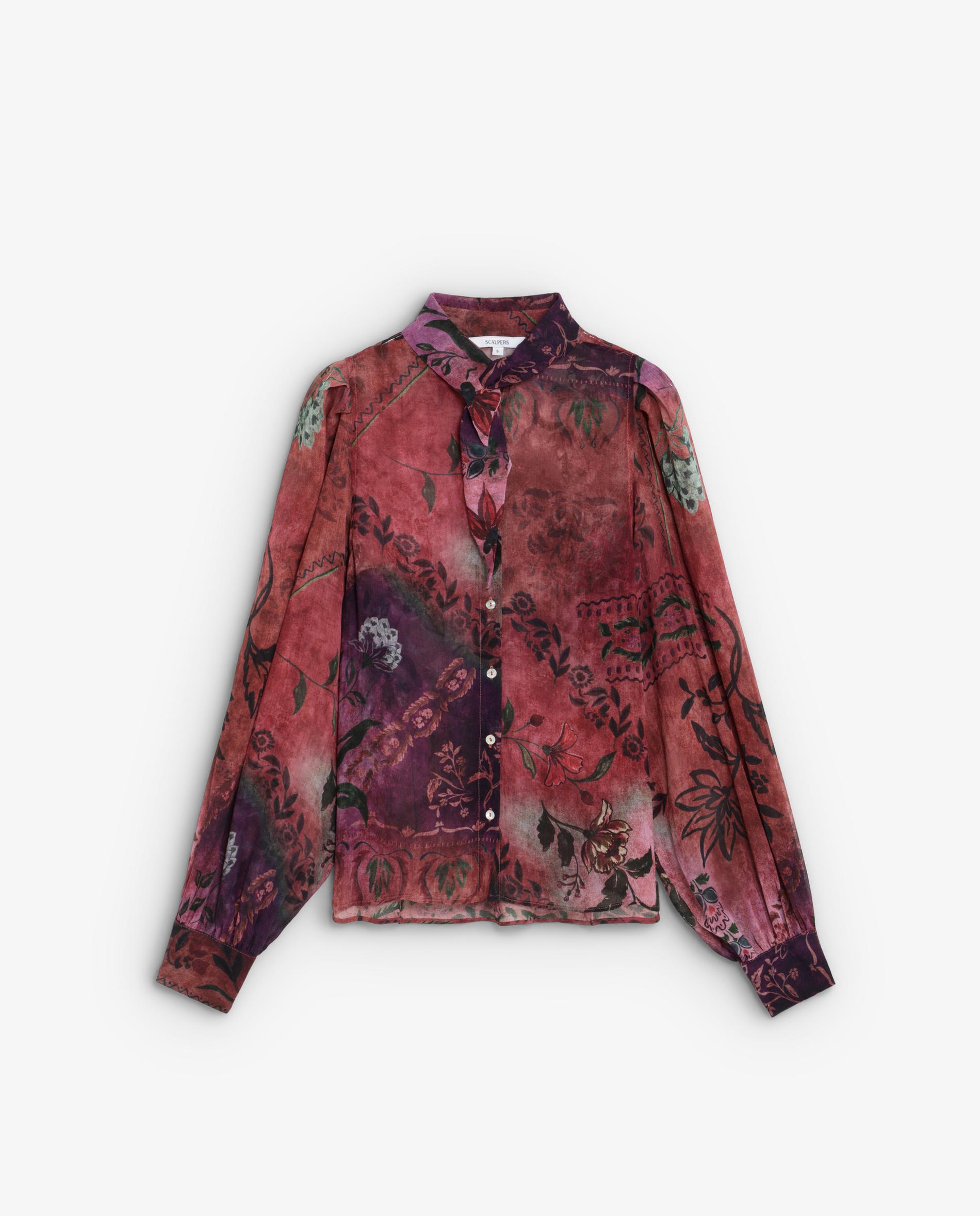 Imagem 0 de Camisa de Manga Comprida com Flores
