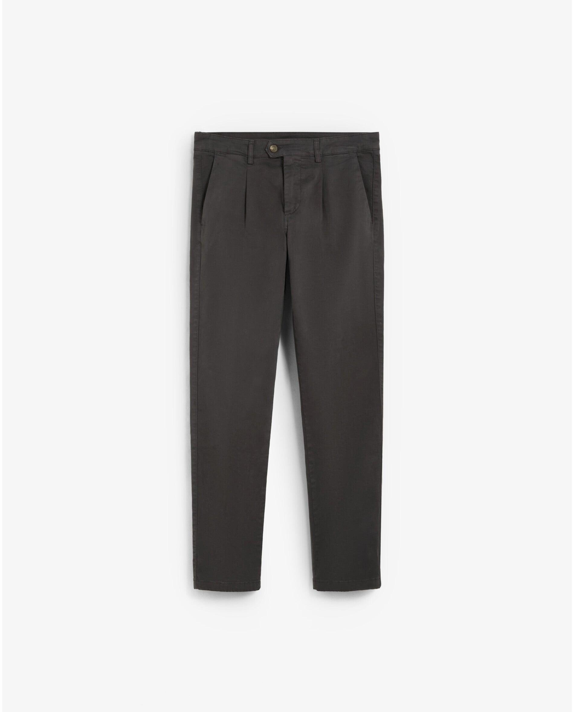 Imagem 0 de Calças Chino Regular Fit com Pinças
