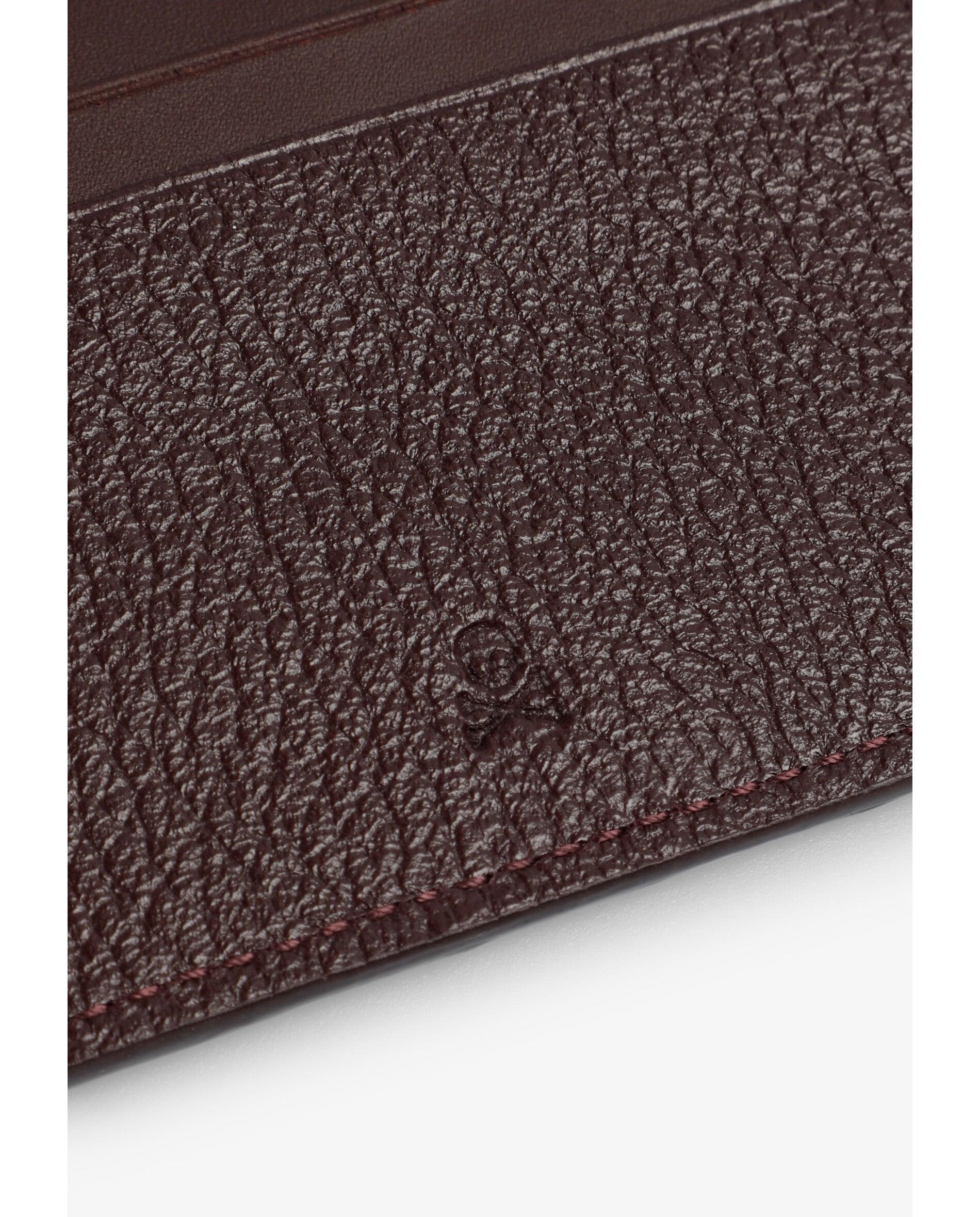 Tartejero de Pele com Mistura de Texturas Bordeaux-4