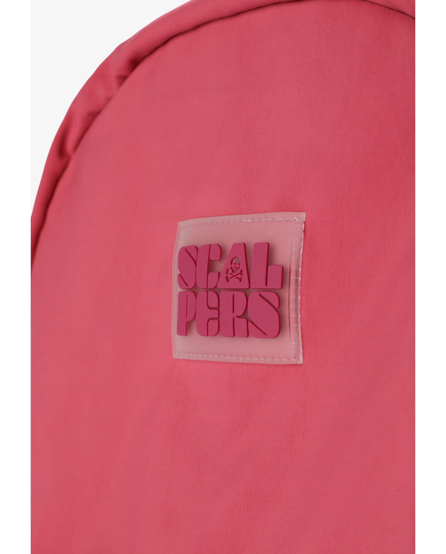 Mochila Infantil em Tecido Resistente com Bolso Frontal Morango-4