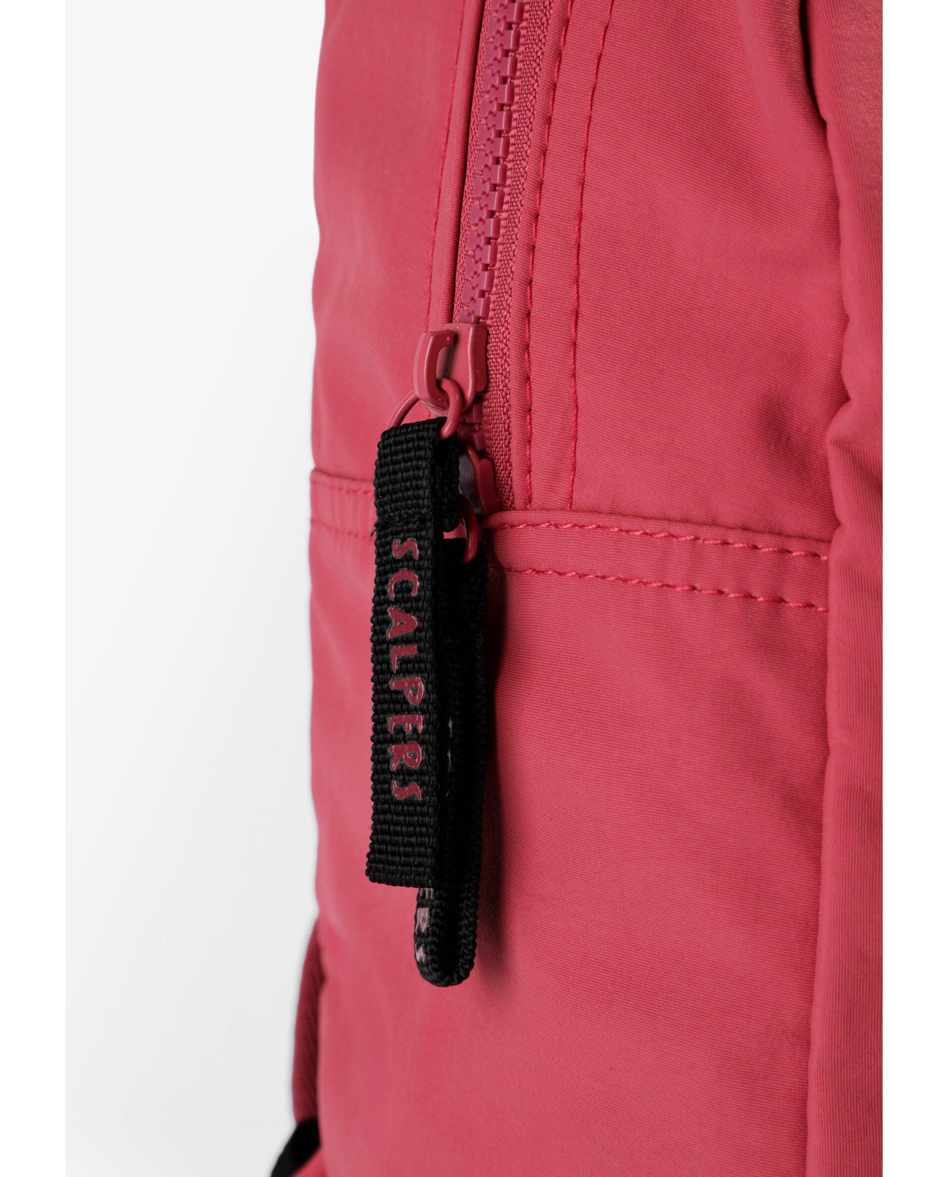 Mochila Infantil em Tecido Resistente com Bolso Frontal Morango-5