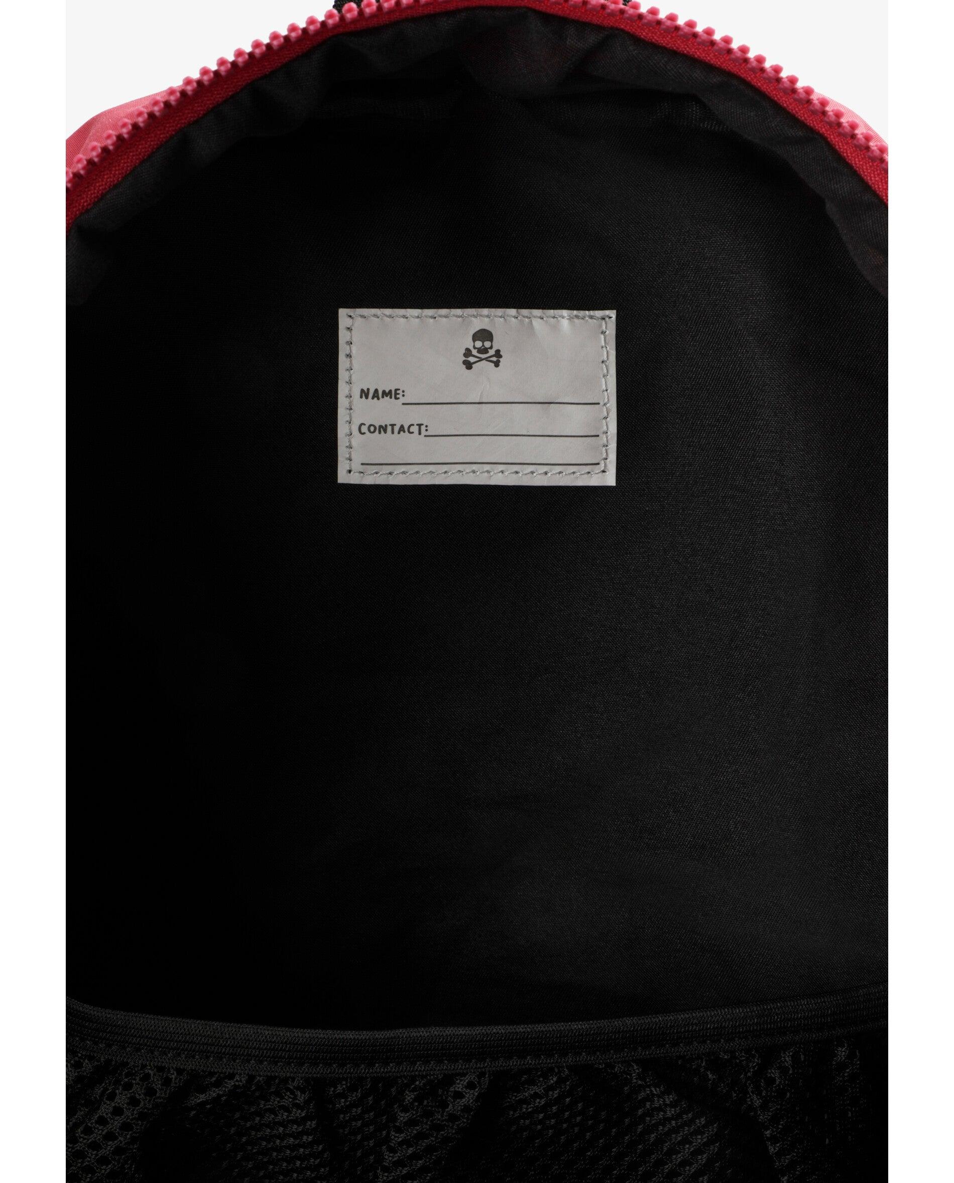 Mochila Infantil em Tecido Resistente com Bolso Frontal Morango-7