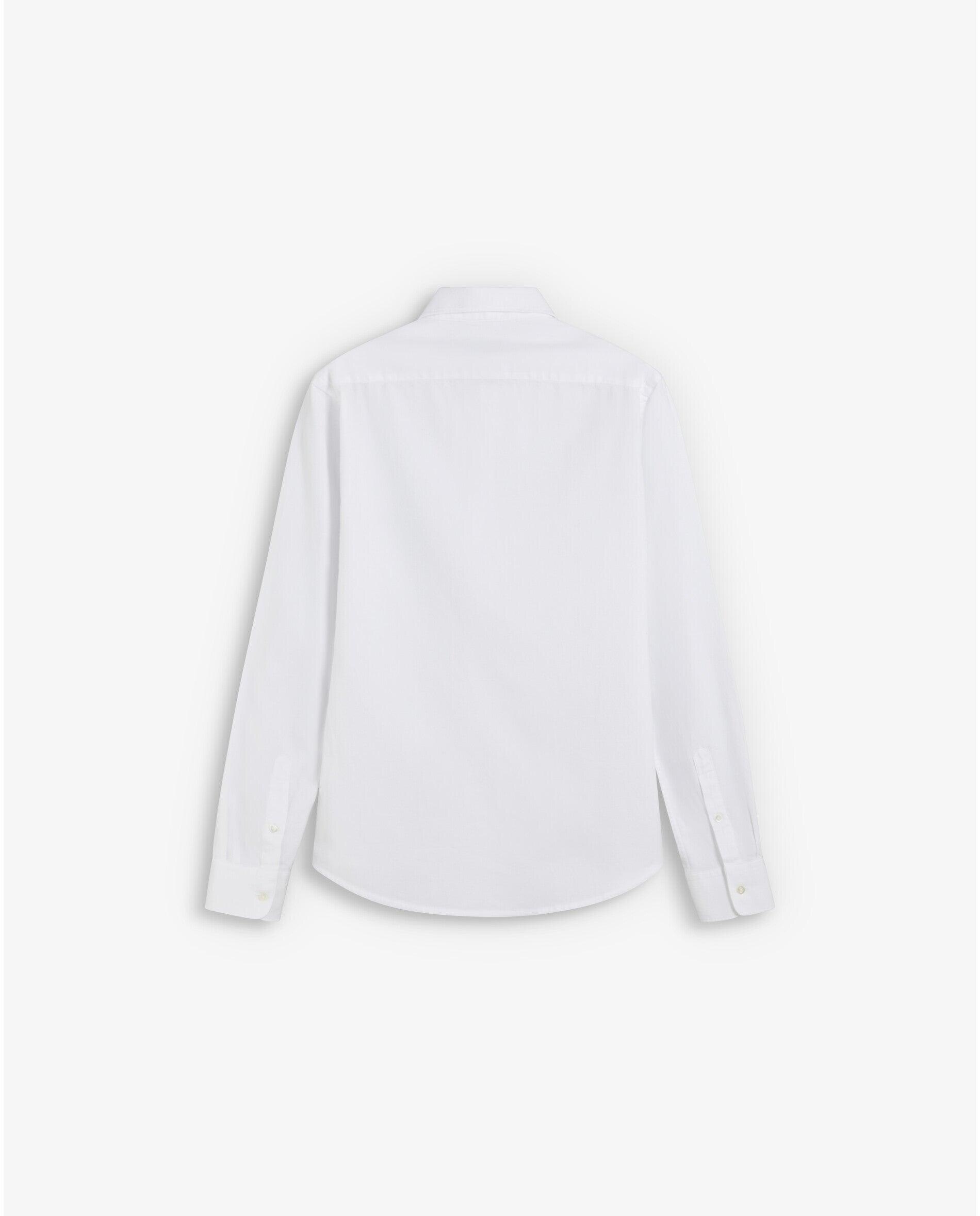 Camisa Regular Fit de Algodão Branco-2