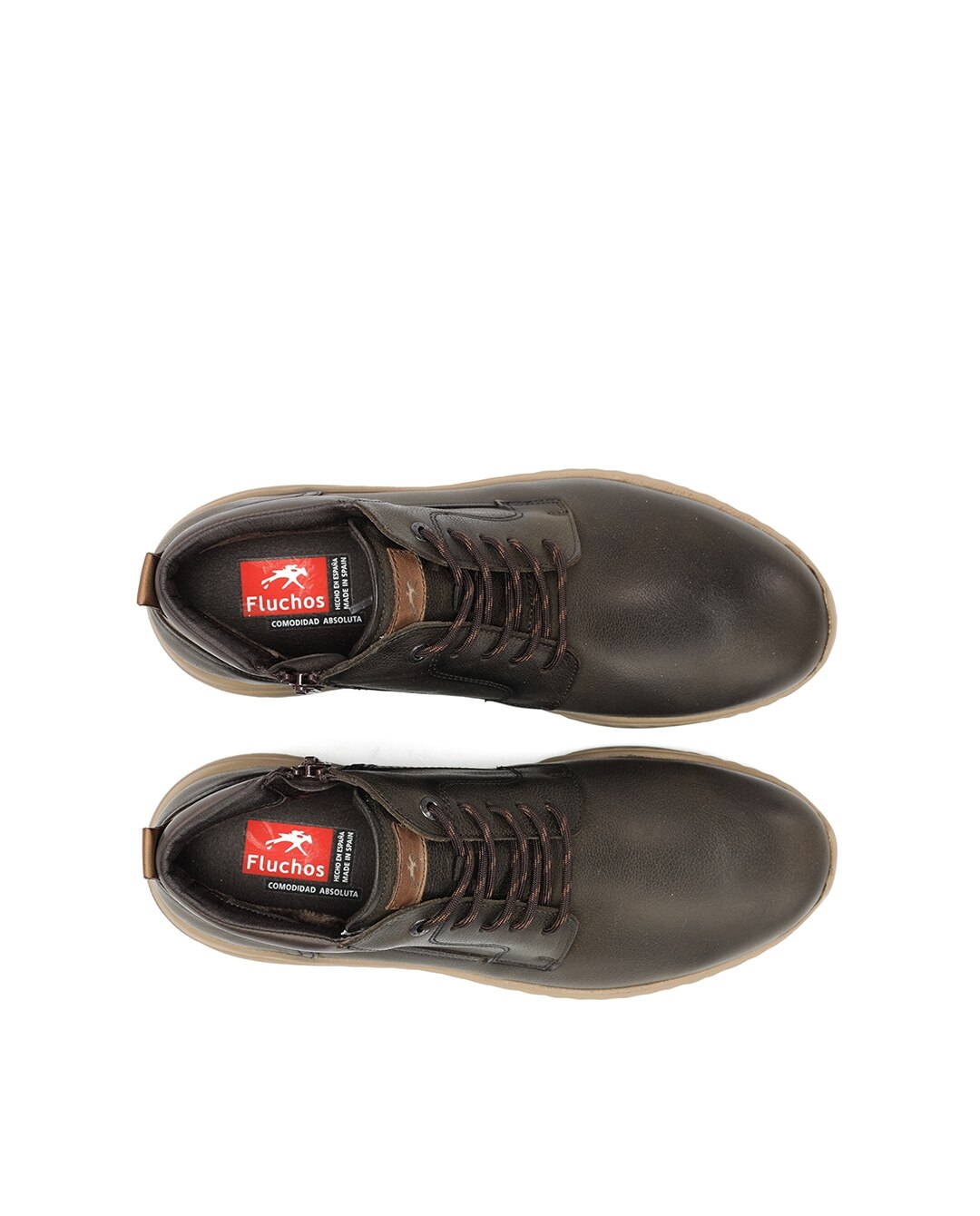 Botins Fabricados em Nobuck Verde-escuro-5