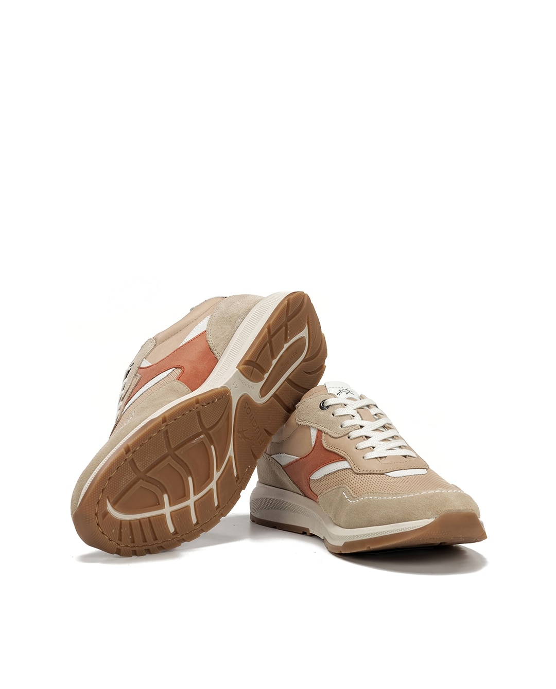 Sapatos de Cordões Fabricados em Camurça Natural-6