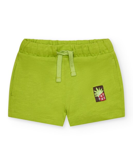 Imagem 0 de Bermudas para Bebé com Bolsos e Cordão Ajustável