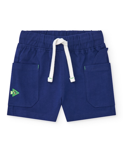 Imagem 0 de Bermudas para Bebé com Bolsos e Cordão de Ajuste