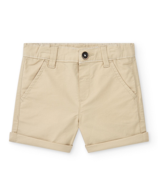 Imagem 0 de Bermudas para Bebé com Bolsos e Fecho com Botão
