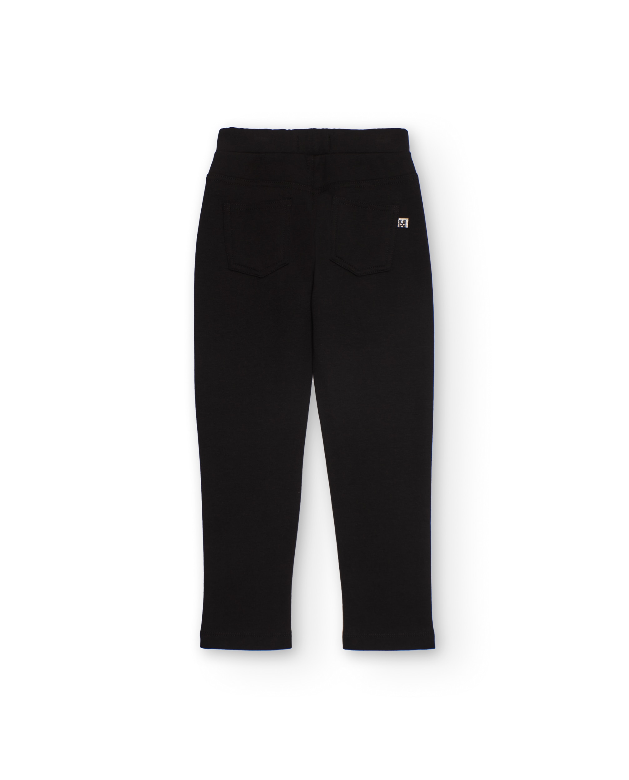 Leggings Infantil de Felpa com Cintura Elástica e Corte Ajustado Tuc tuc Preto-2