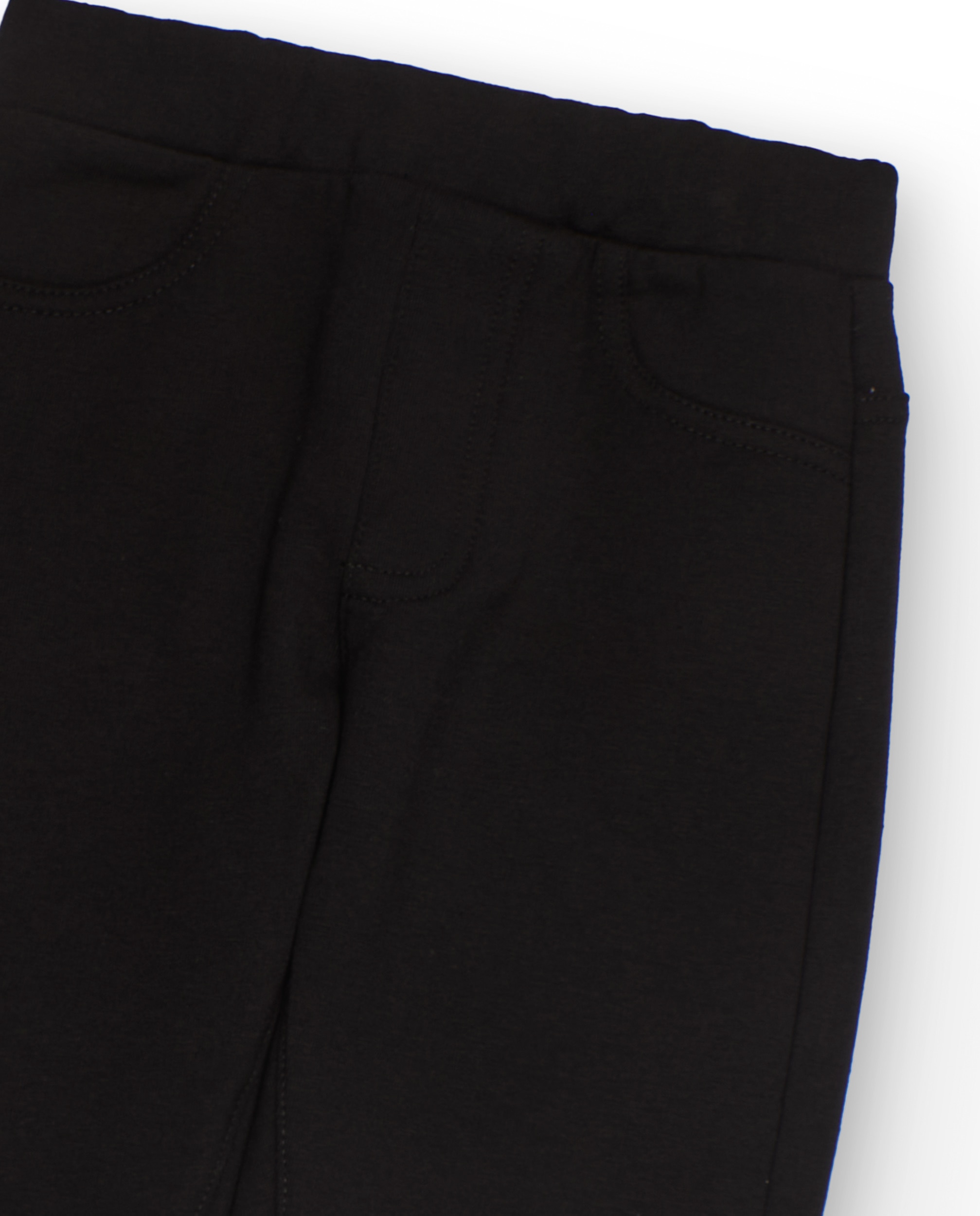 Leggings Infantil de Felpa com Cintura Elástica e Corte Ajustado Tuc tuc Preto-3