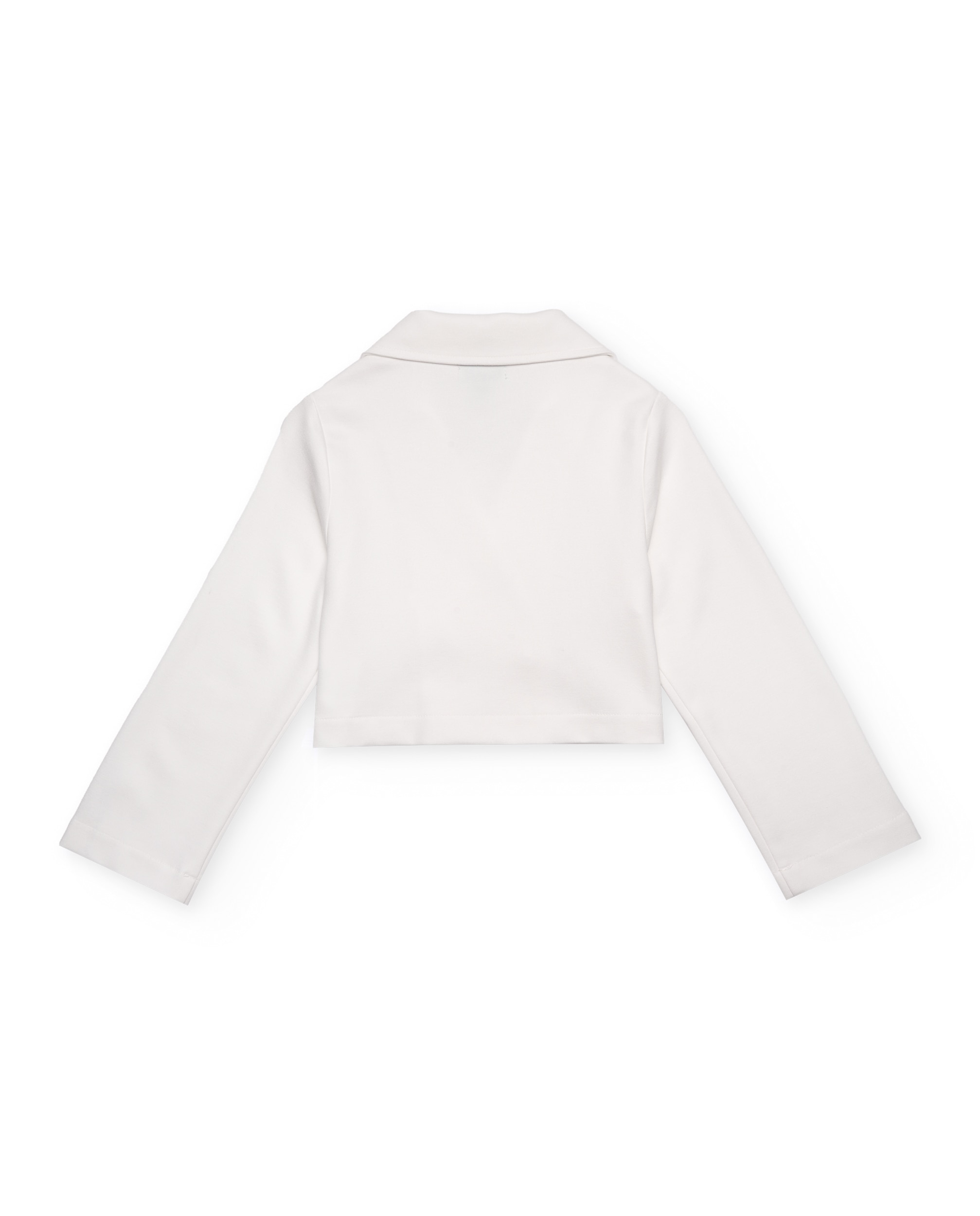 Blazer Infantil de Malha com Botões Metálicos Tuc tuc Branco-3