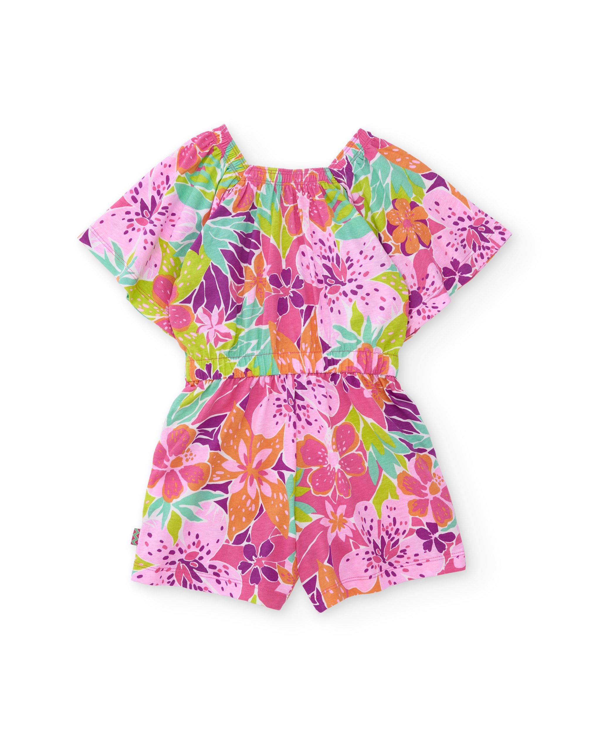 Macacão Infantil de Malha com Manga Ampla Tuc tuc Rosa-2