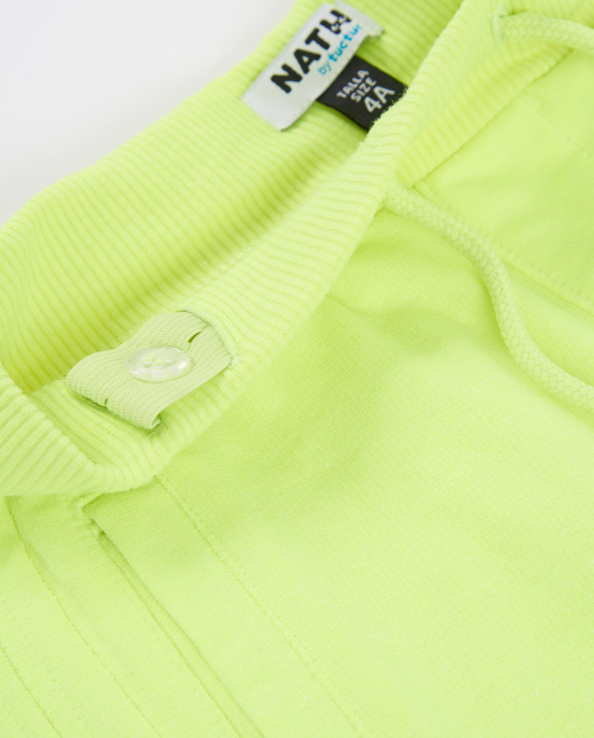Bermudas Infantil de Malha com Cordão Ajustável Tuc tuc Lima-4
