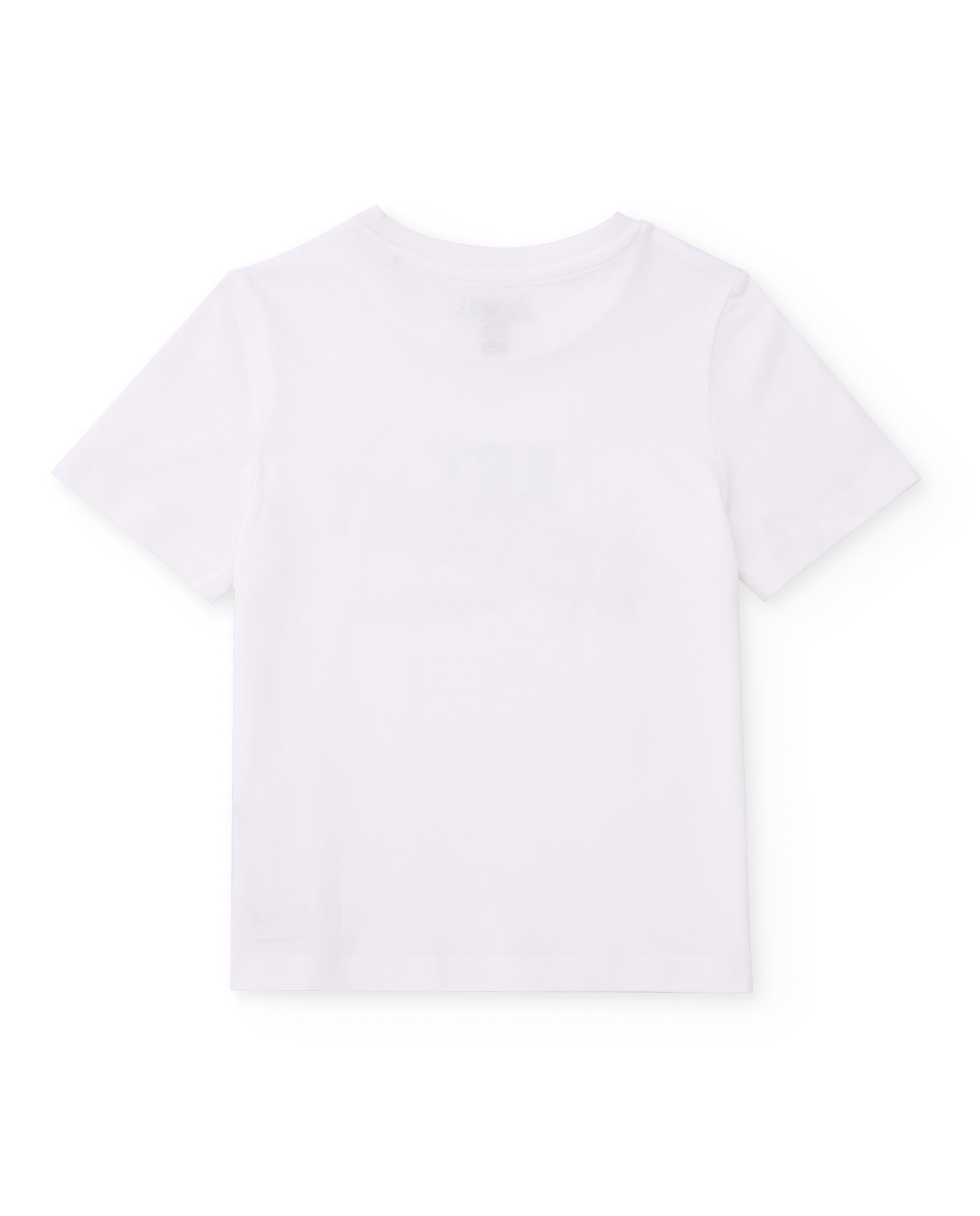 T-shirt Infantil de Malha com Estampado Frontal Tuc tuc Branco-3