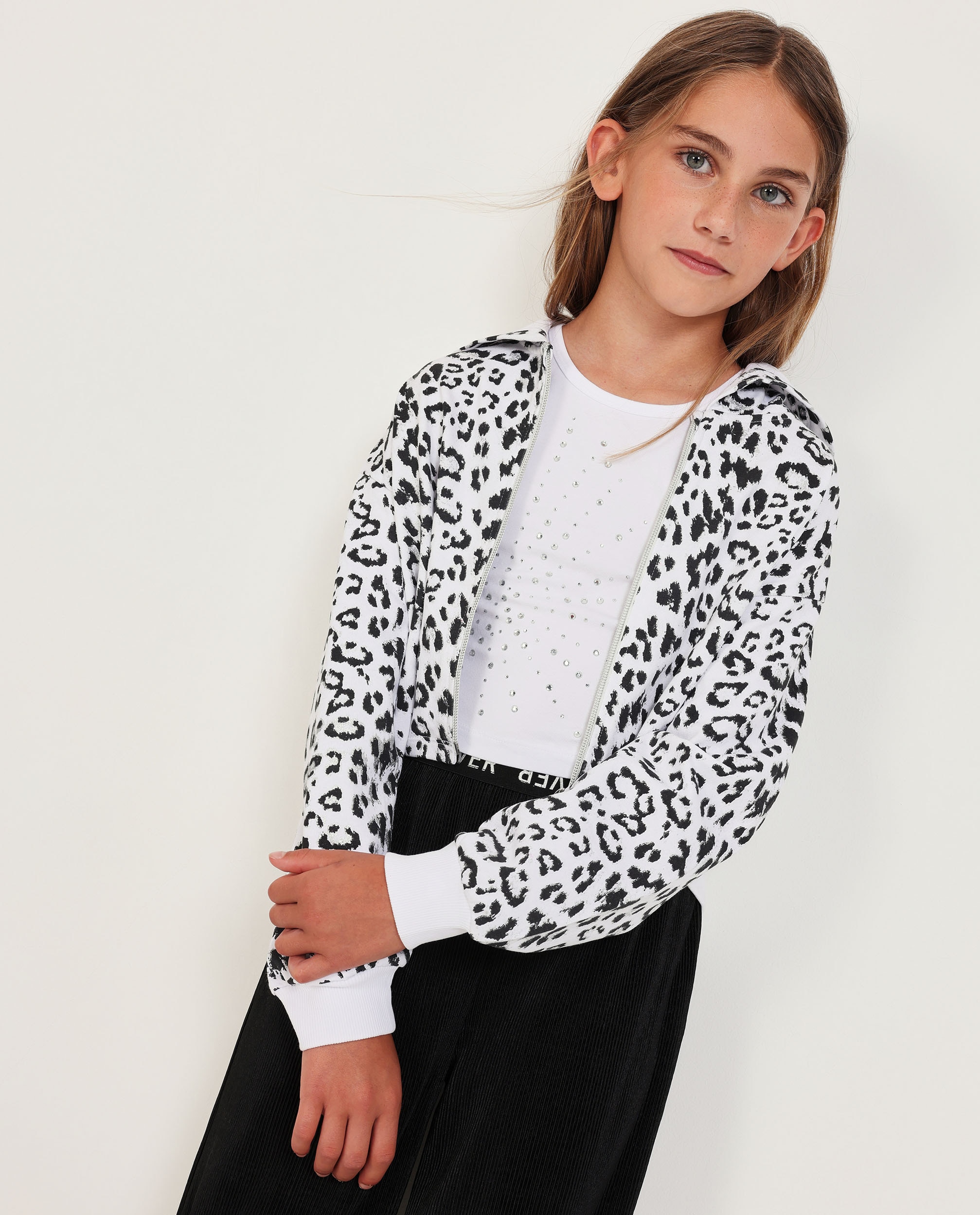 Imagem 0 de Sweat Infantil de Malha com Design Animal Print