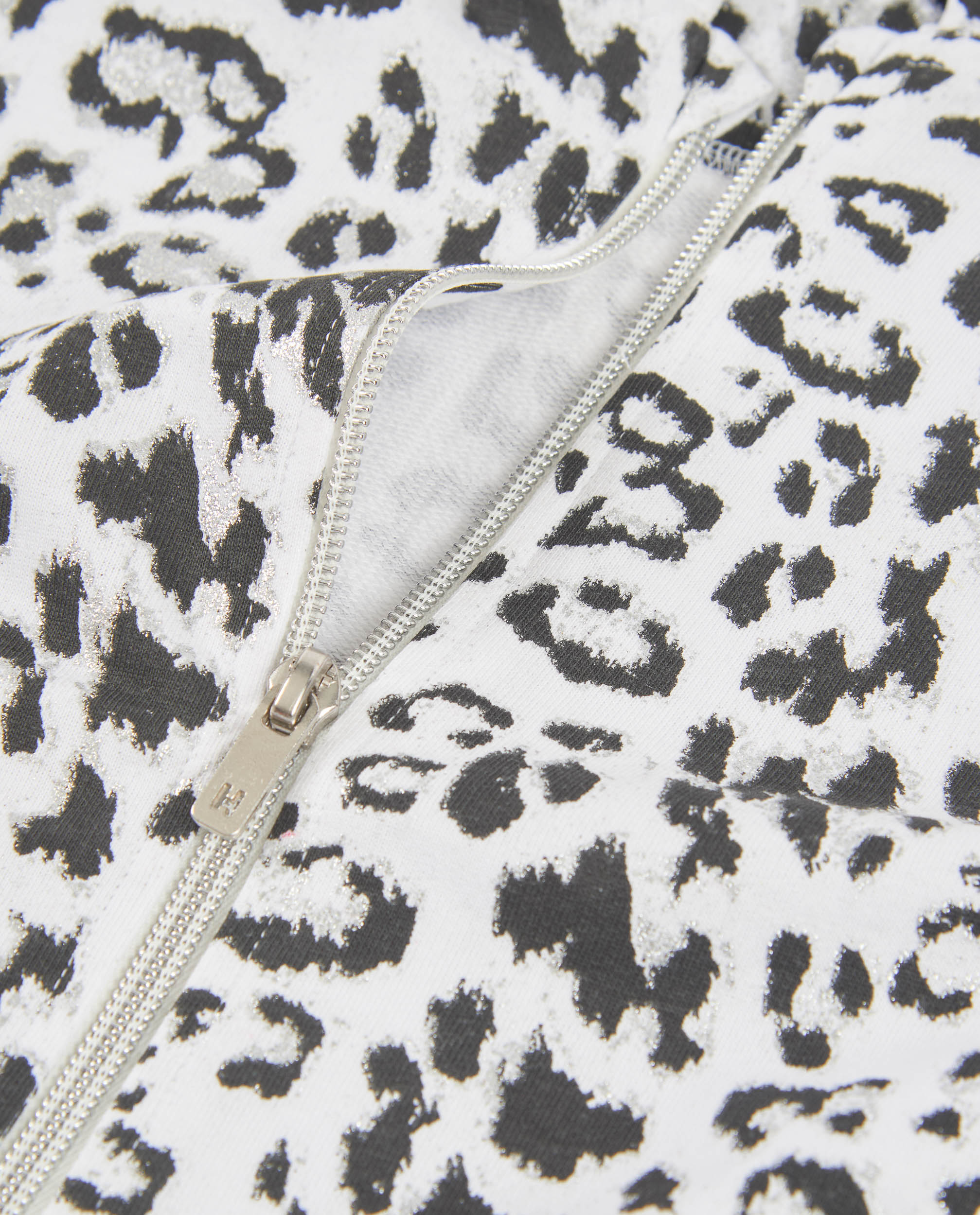 Sweat Infantil de Malha com Design Animal Print Tuc tuc Branco-4