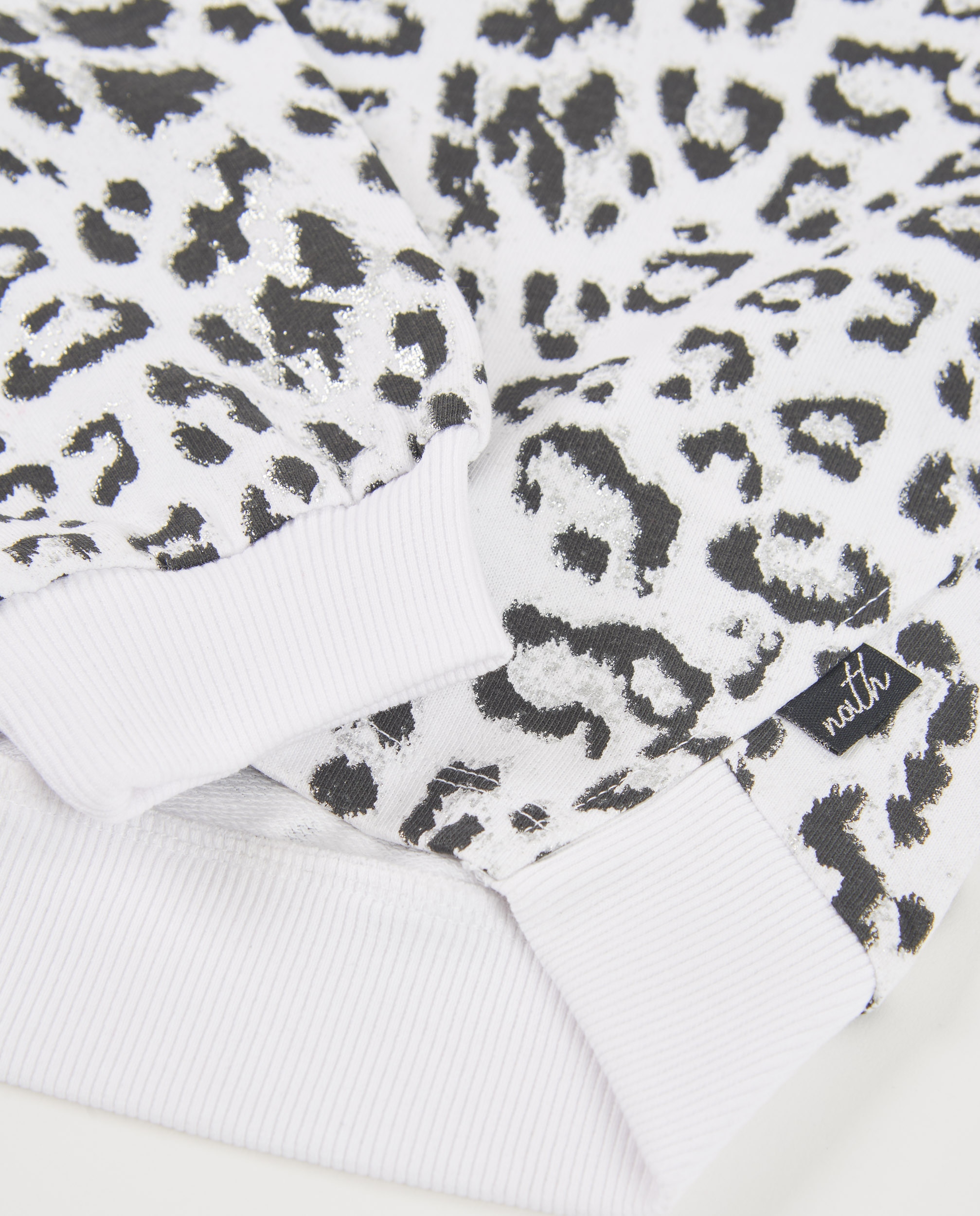 Sweat Infantil de Malha com Design Animal Print Tuc tuc Branco-5