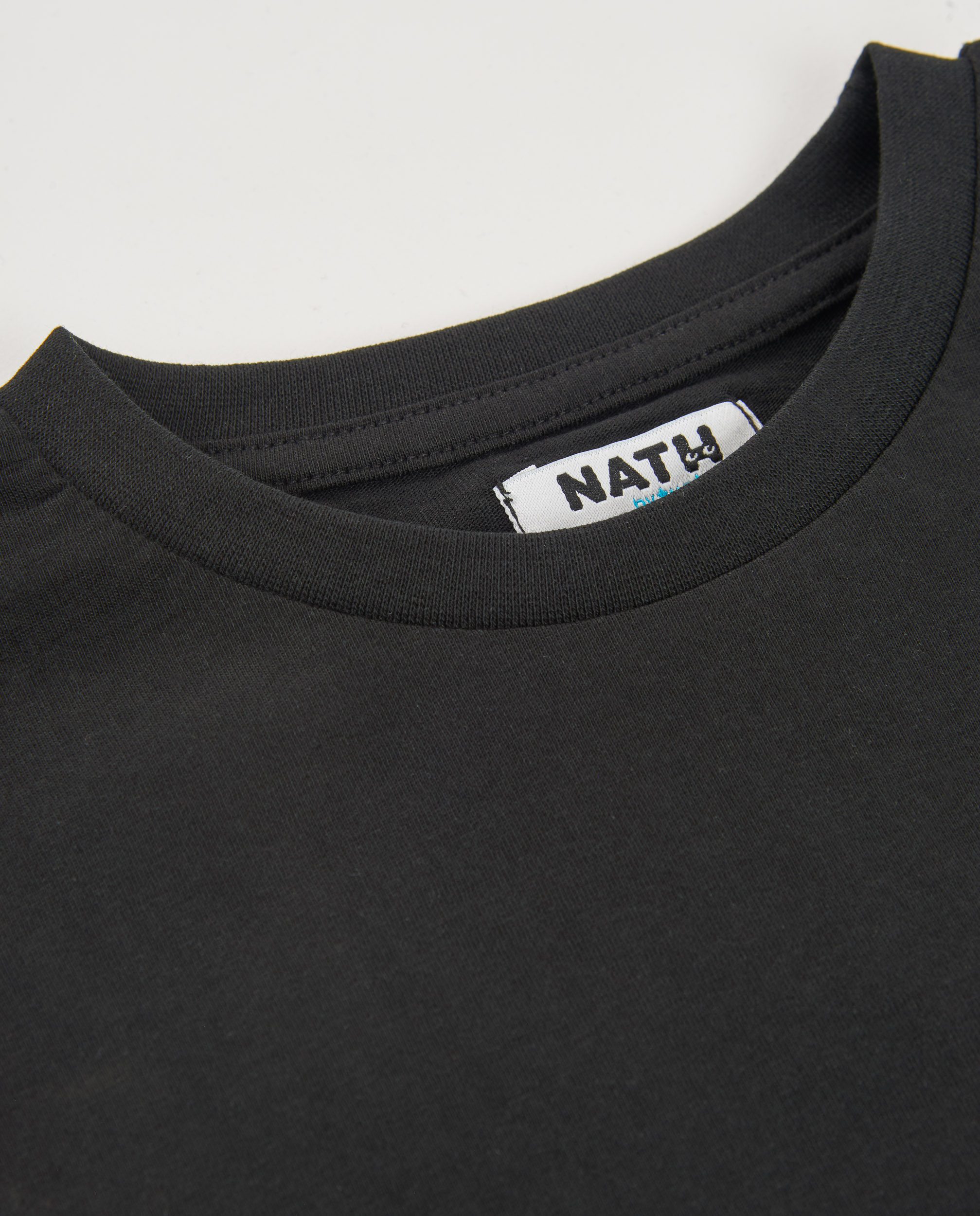 T-shirt Infantil de Malha com Estilo Urbano Tuc tuc Preto-5