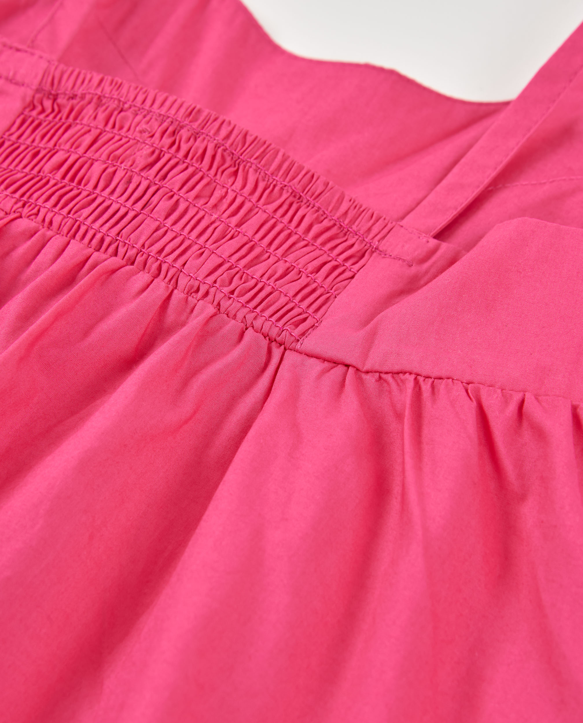 Vestido Infantil de Tecido com Um Grande Laço Fúcsia-4
